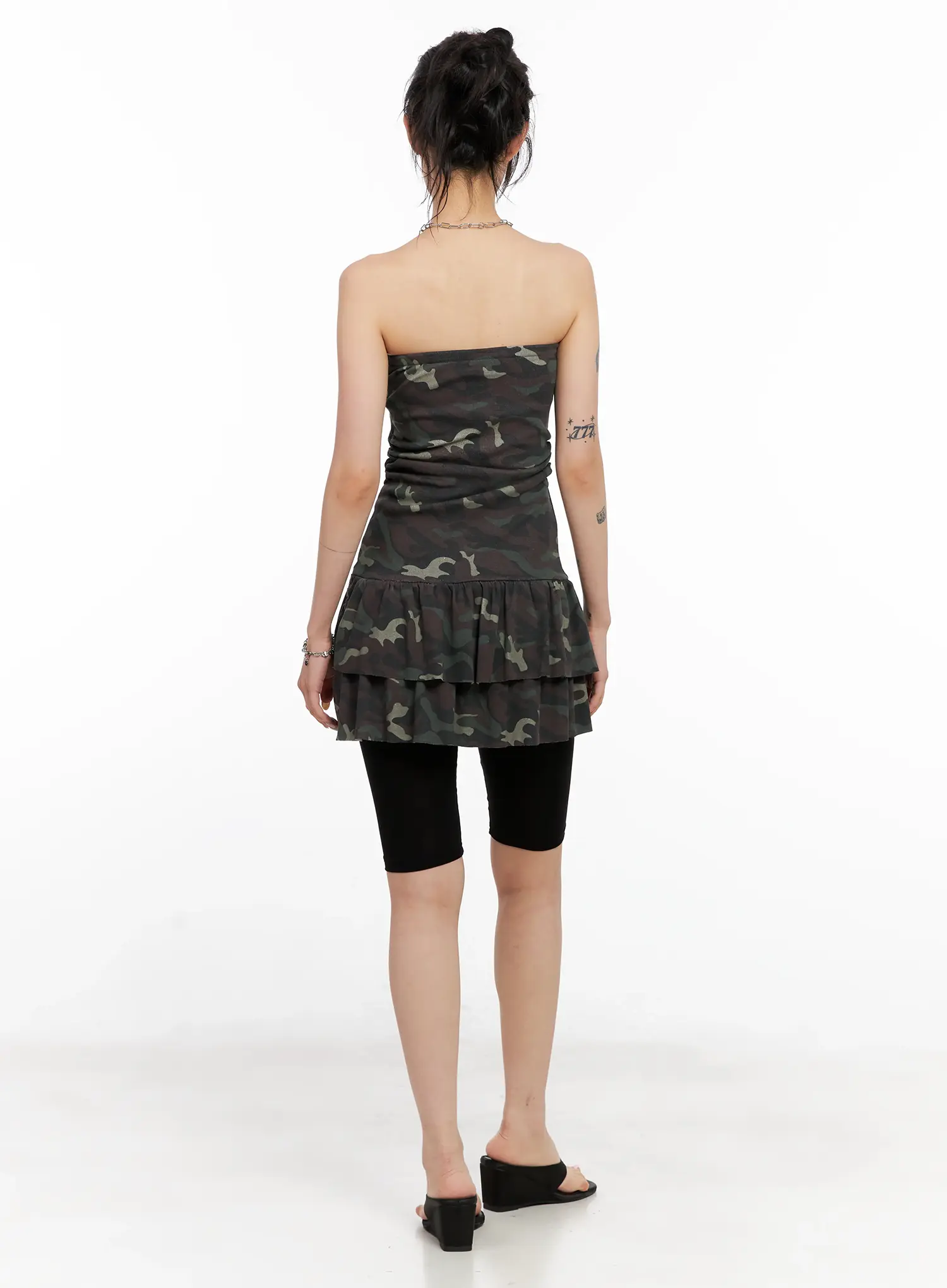 Casual Stretch Biker Shorts CL525 - Image 5