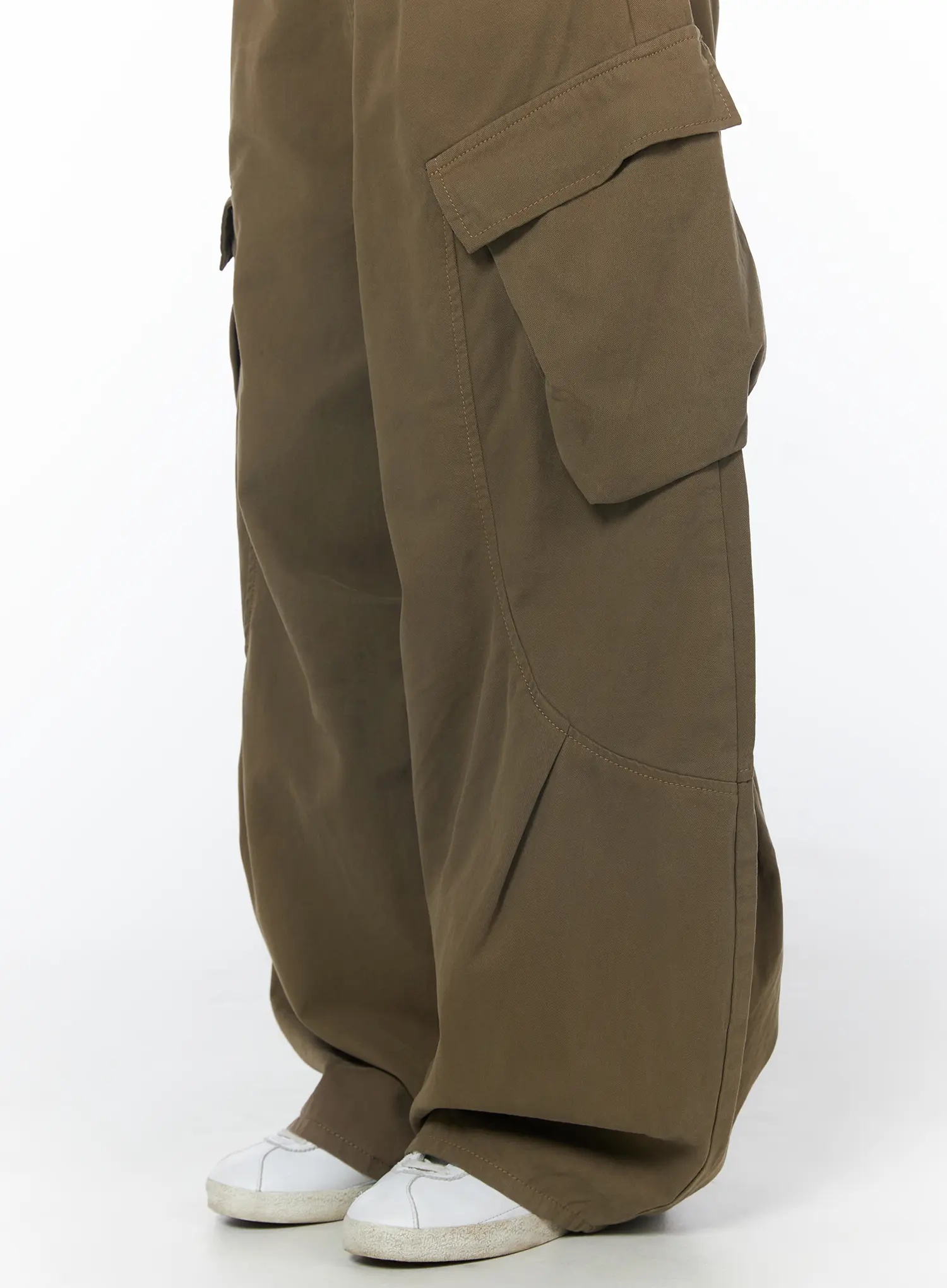 Casual Wide Leg Cargo Pants CY508 - Image 9