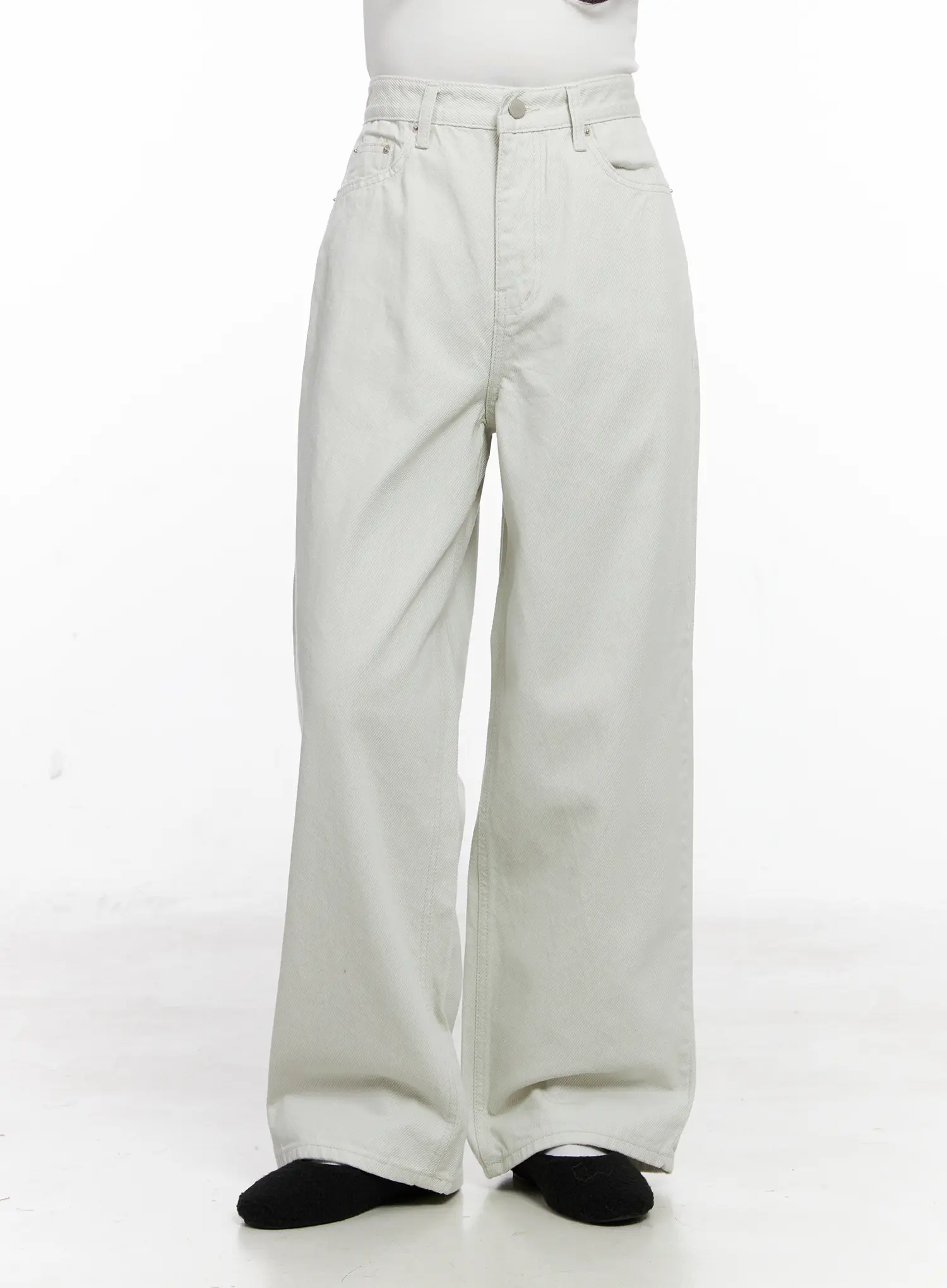 Casual Wide-Leg Cotton Pants CO523 - Image 8