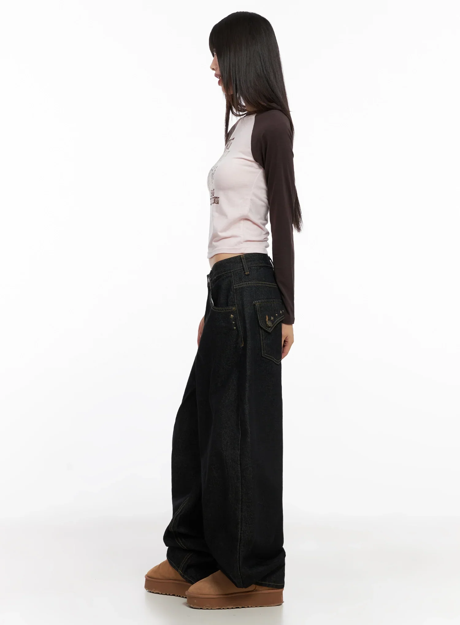 Cat Graphic Raglan Top IN503 - Image 10
