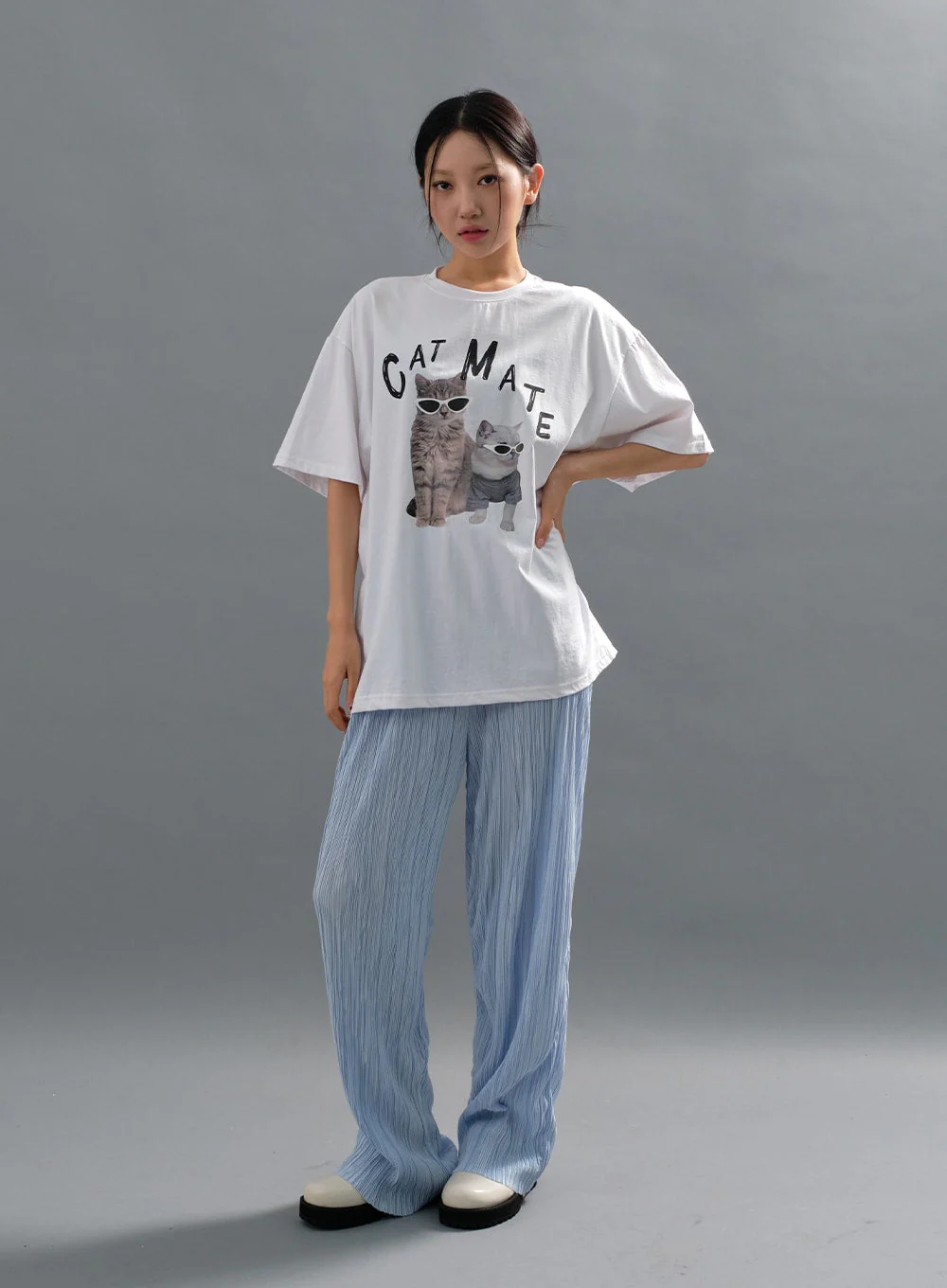 Cat Mate Graphic Tee CJ15 - Image 7