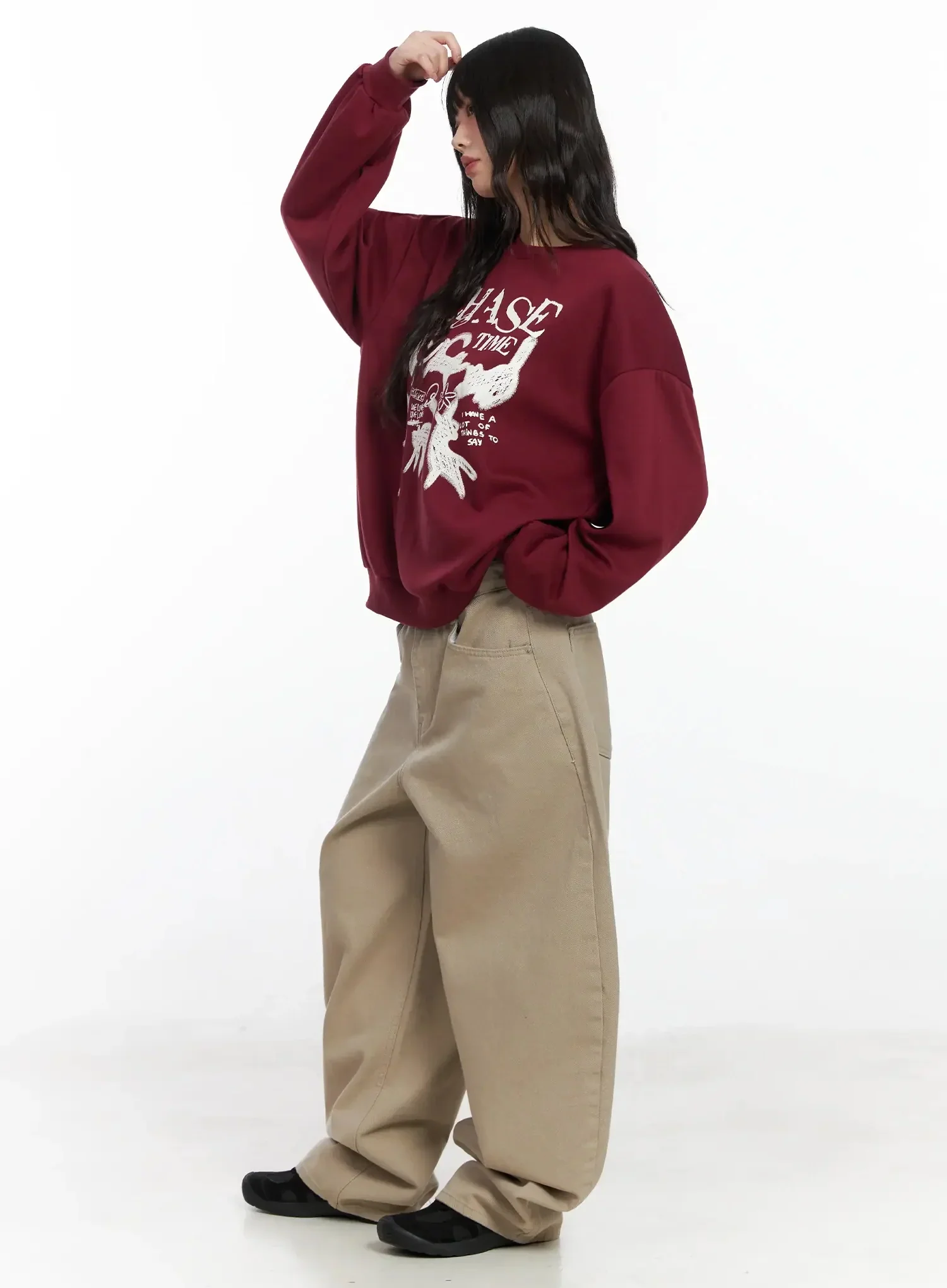 Chase Time Graphic Sweatshirt F516 - Image 11