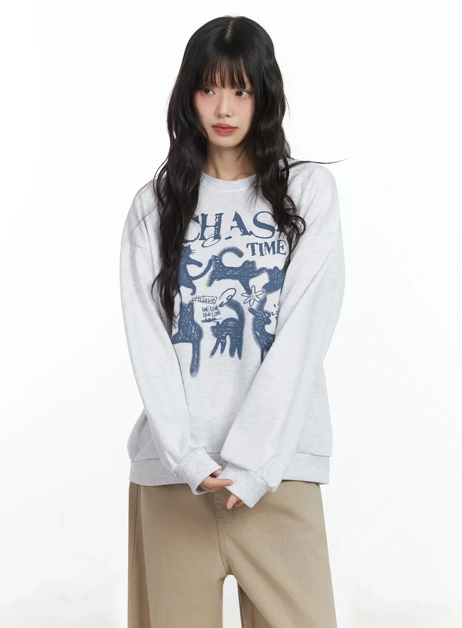 Chase Time Graphic Sweatshirt F516 - Image 14
