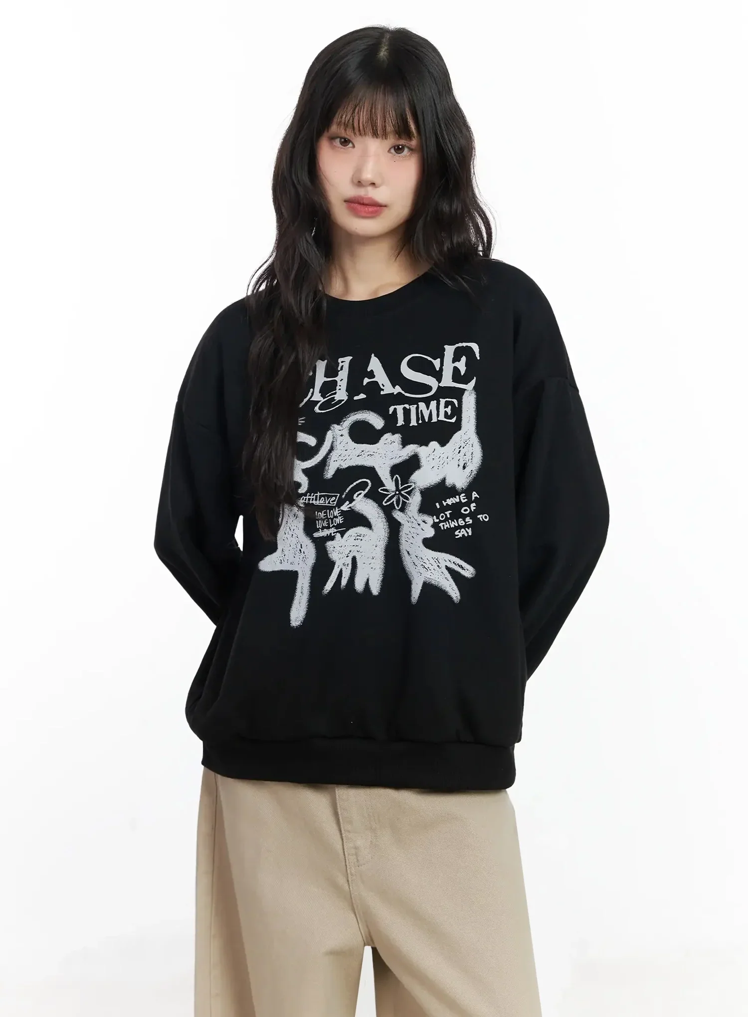 Chase Time Graphic Sweatshirt F516 - Image 15