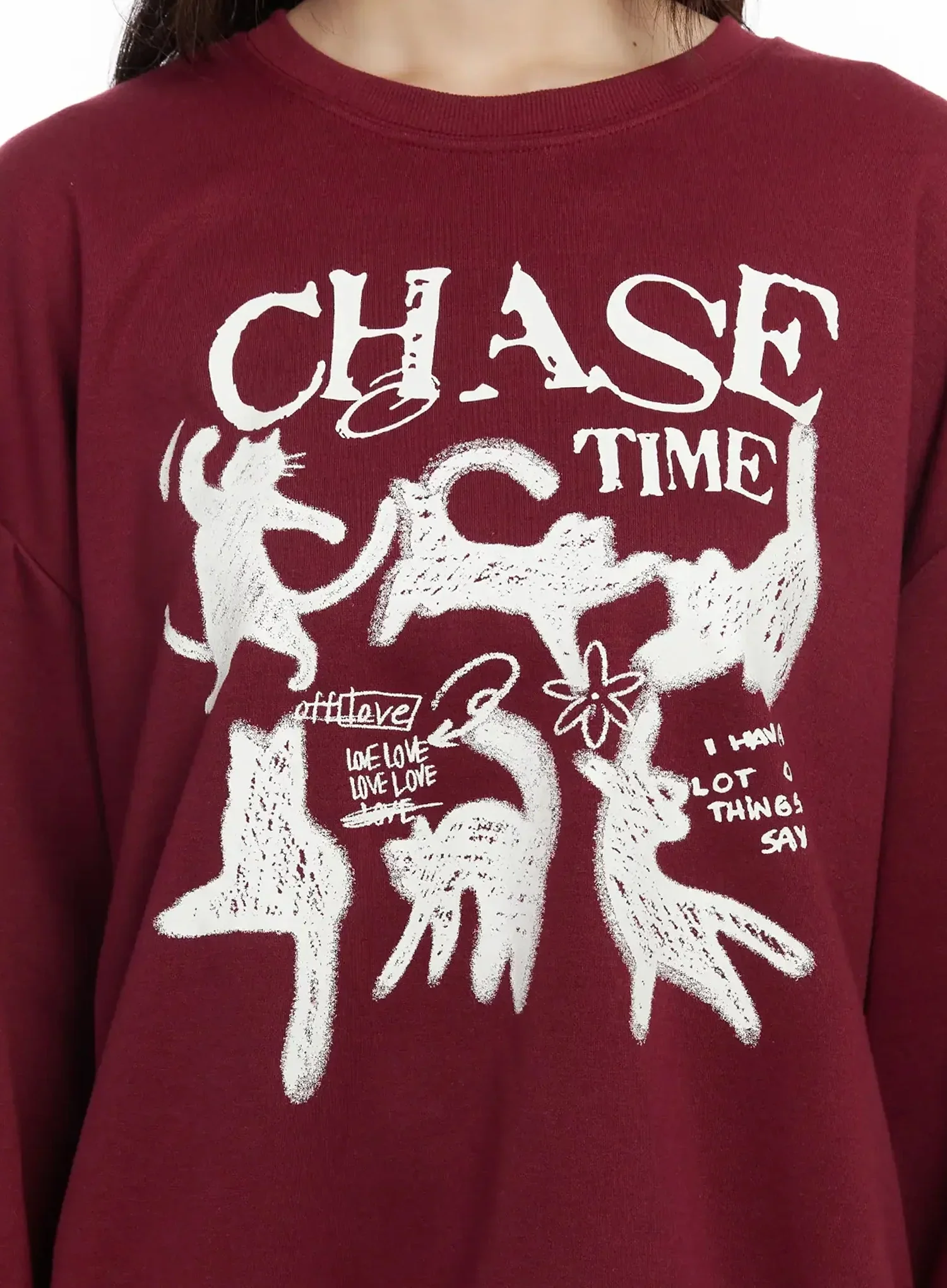 Chase Time Graphic Sweatshirt F516 - Image 4