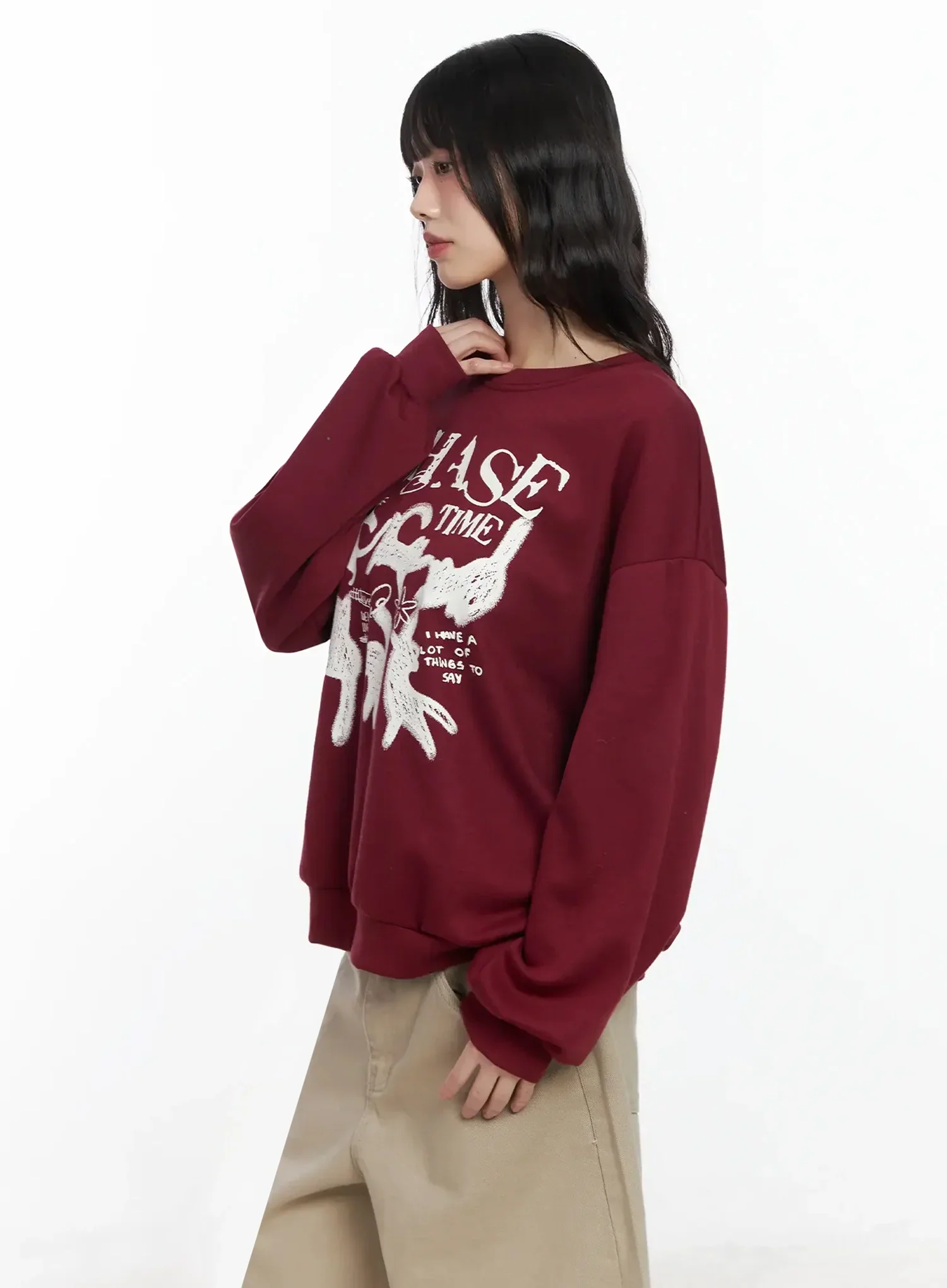 Chase Time Graphic Sweatshirt F516 - Image 9