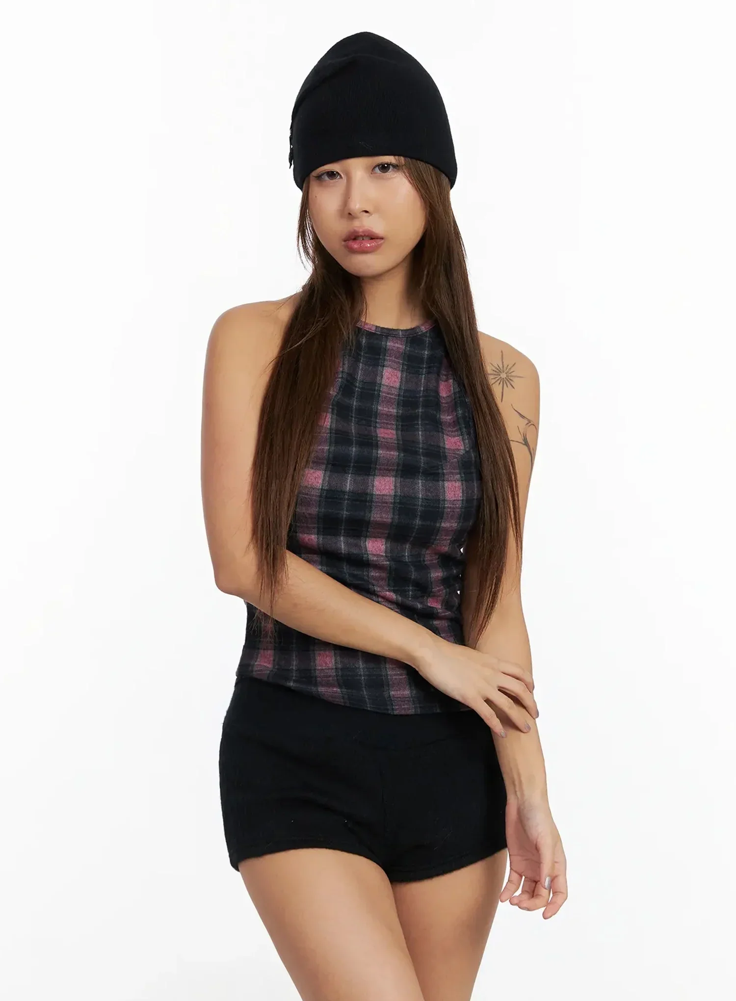 Checkered Halter Top IN528 - Image 12