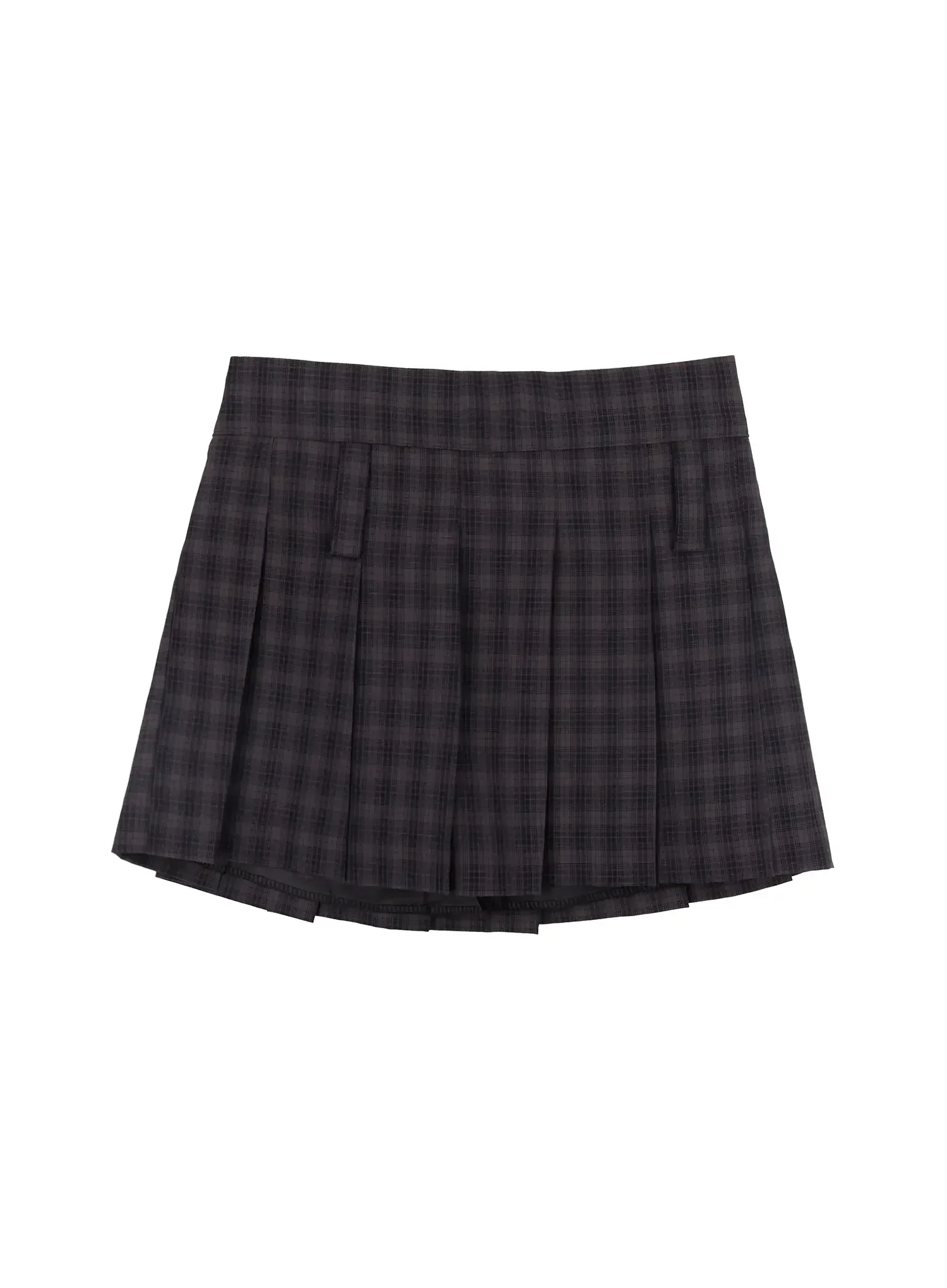 Checkered Pleated Skirt IM530 - Image 15