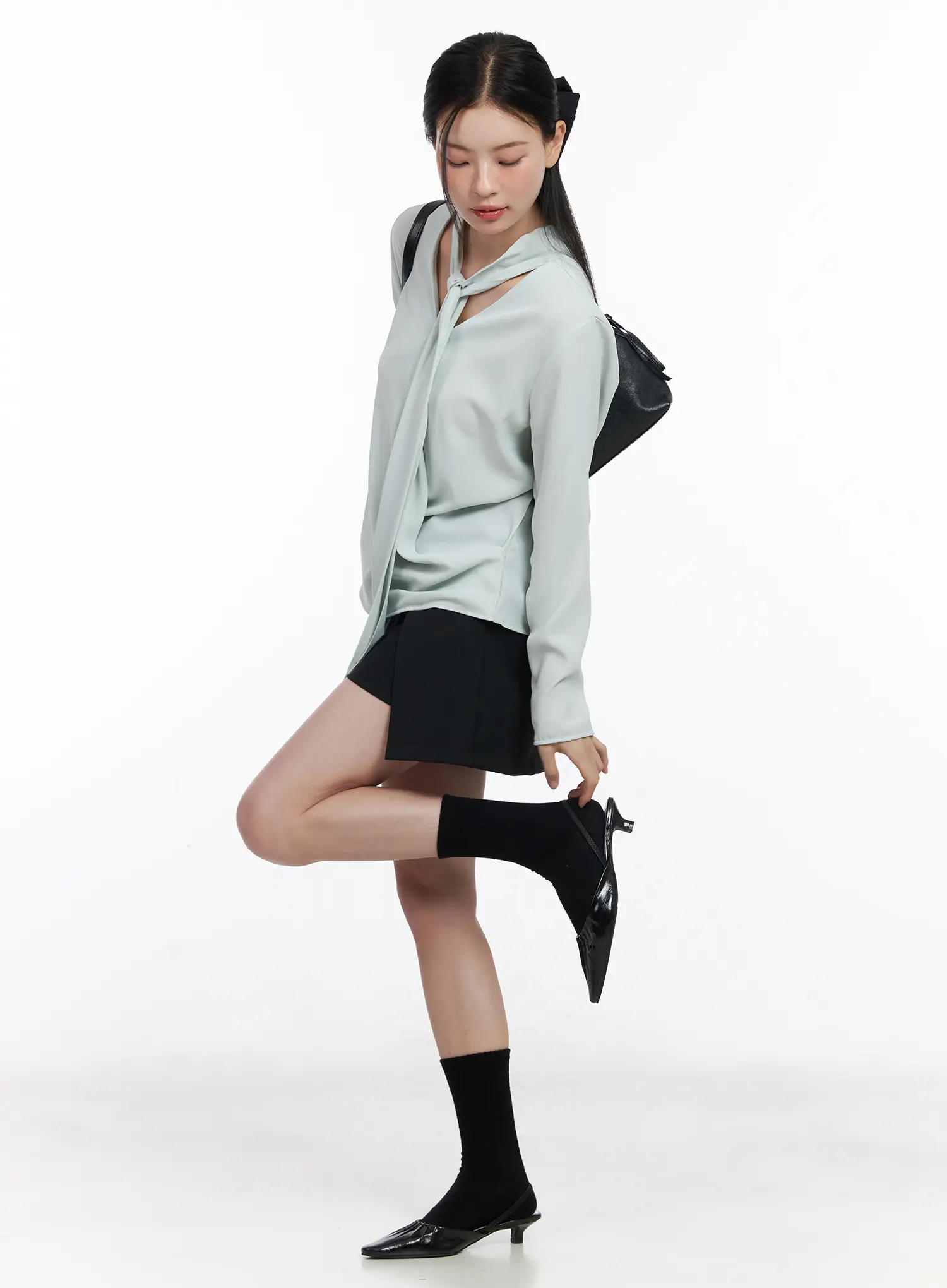 Chic A-Line Mini Skirt CJ519 - Image 7