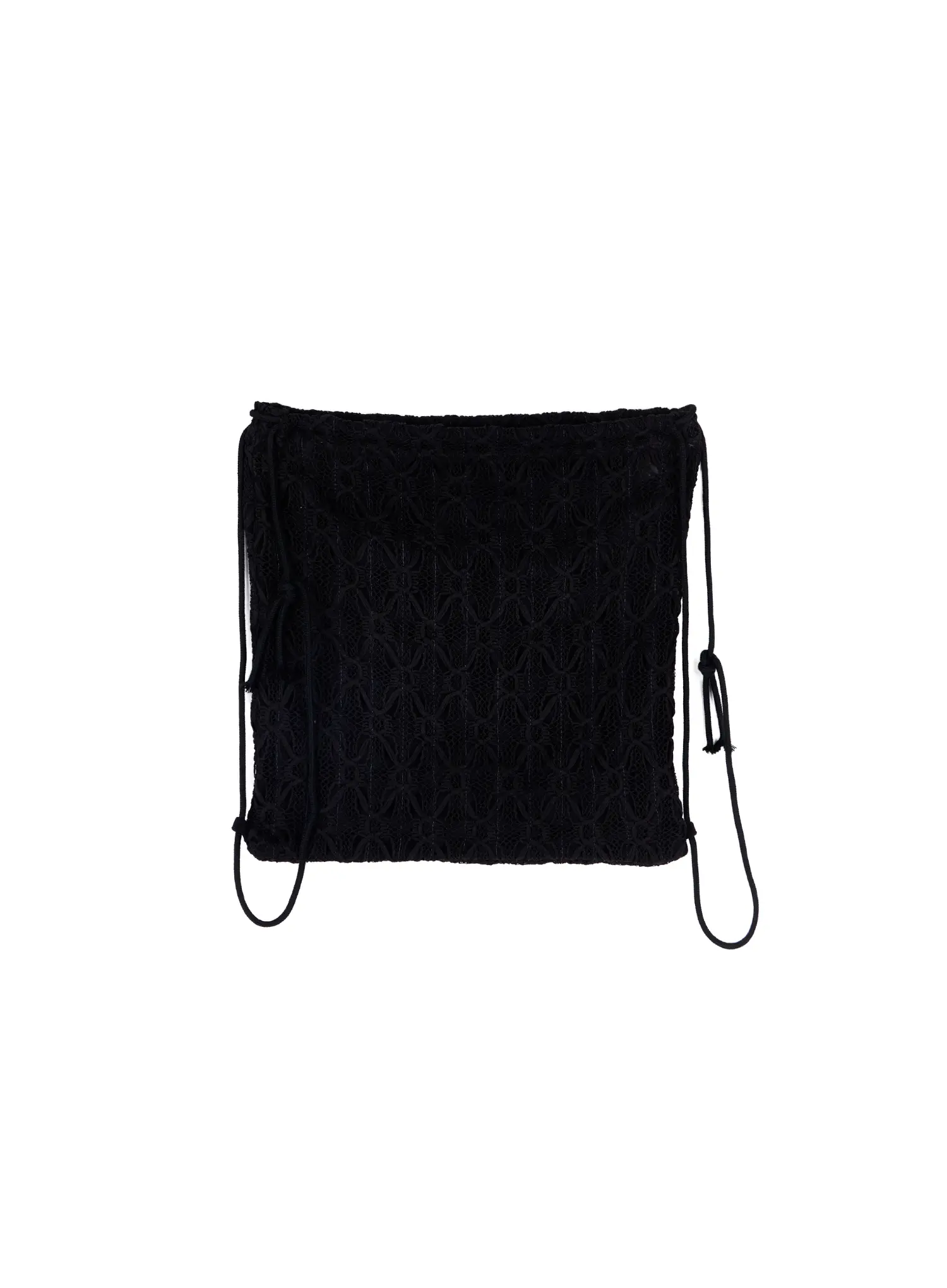 Chic Lace-Up Drawstring Backpack CA520 - Image 5