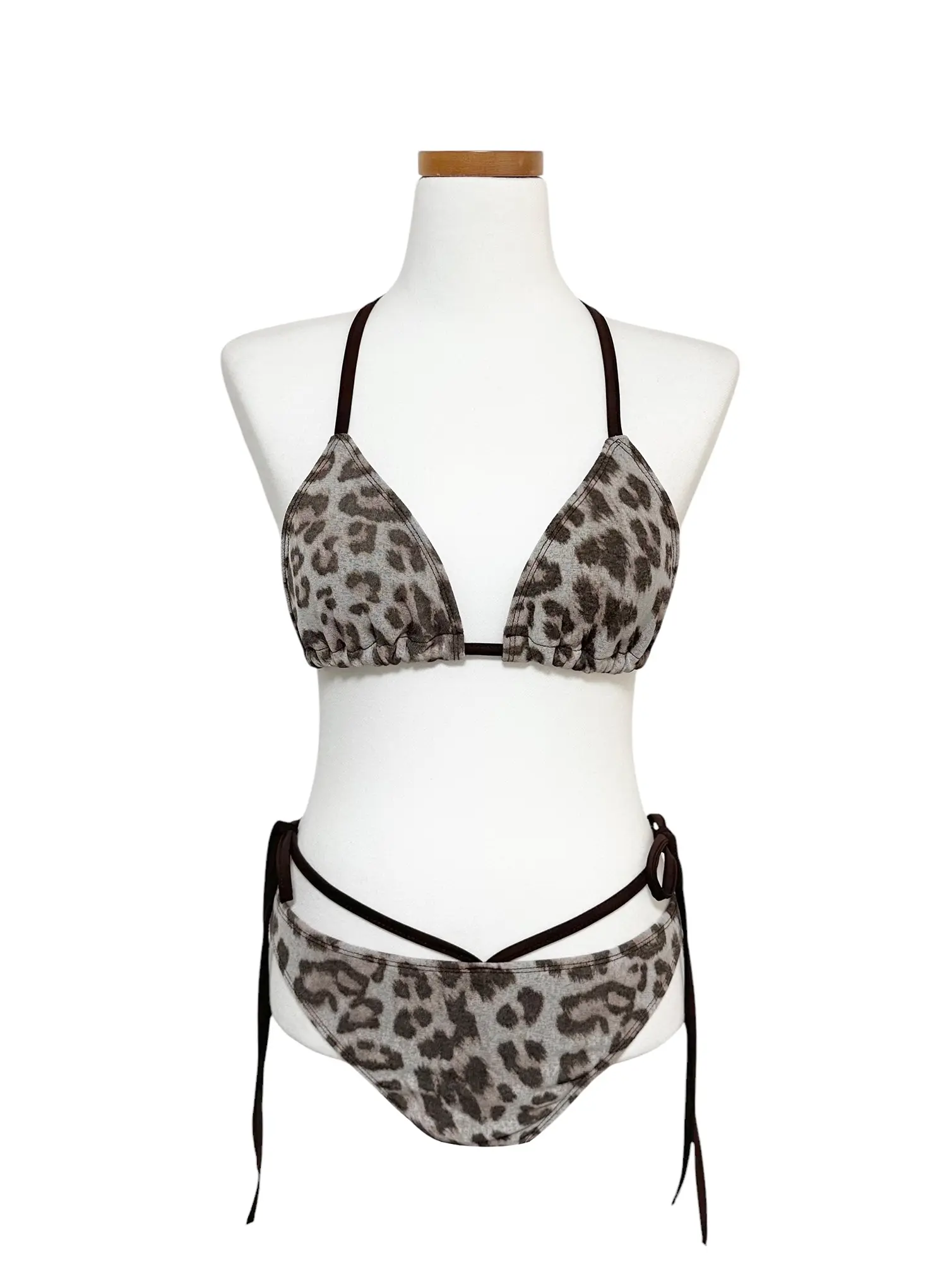 Chic Leopard Print Bikini Set IY514