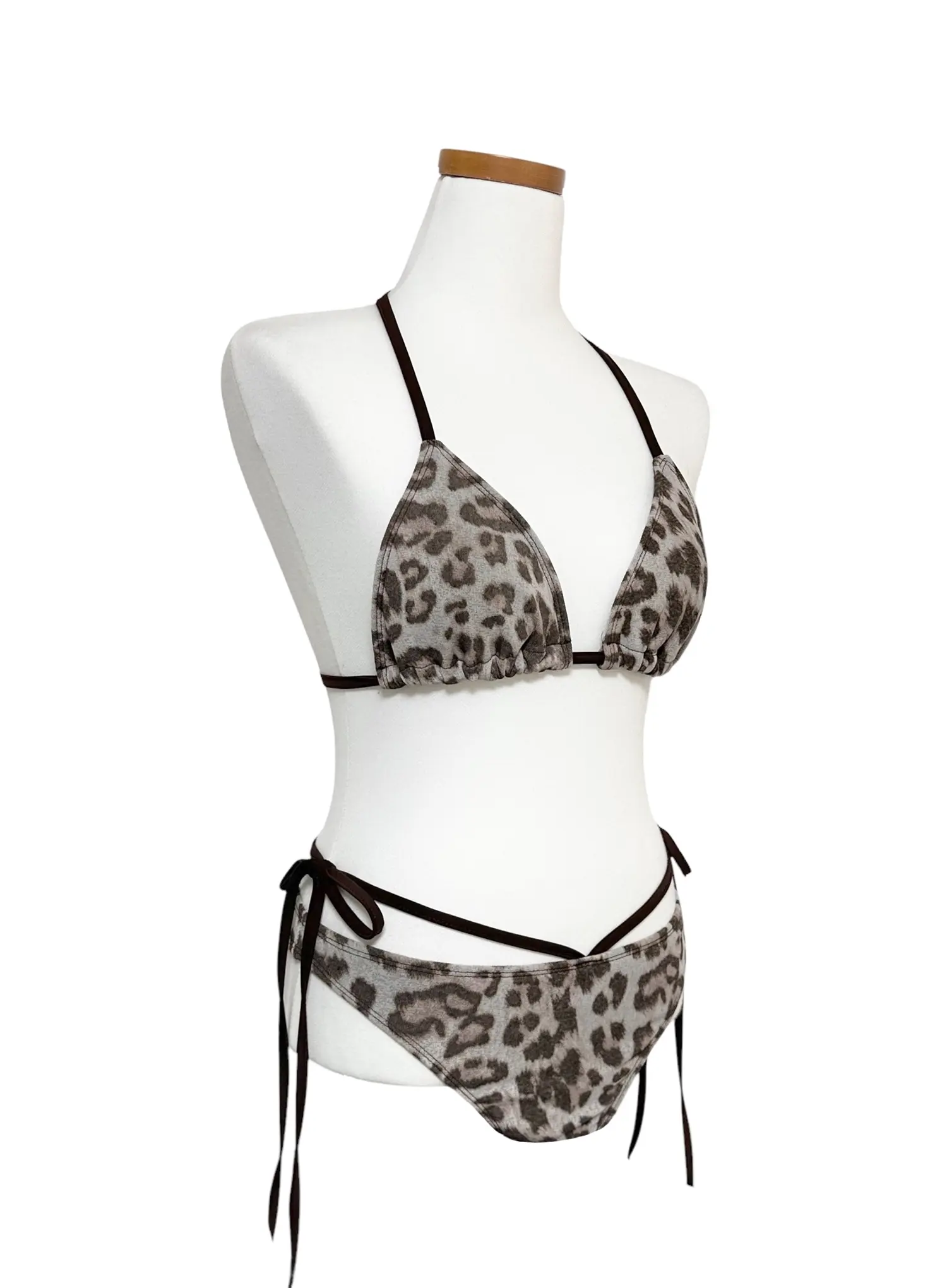 Chic Leopard Print Bikini Set IY514 - Image 7
