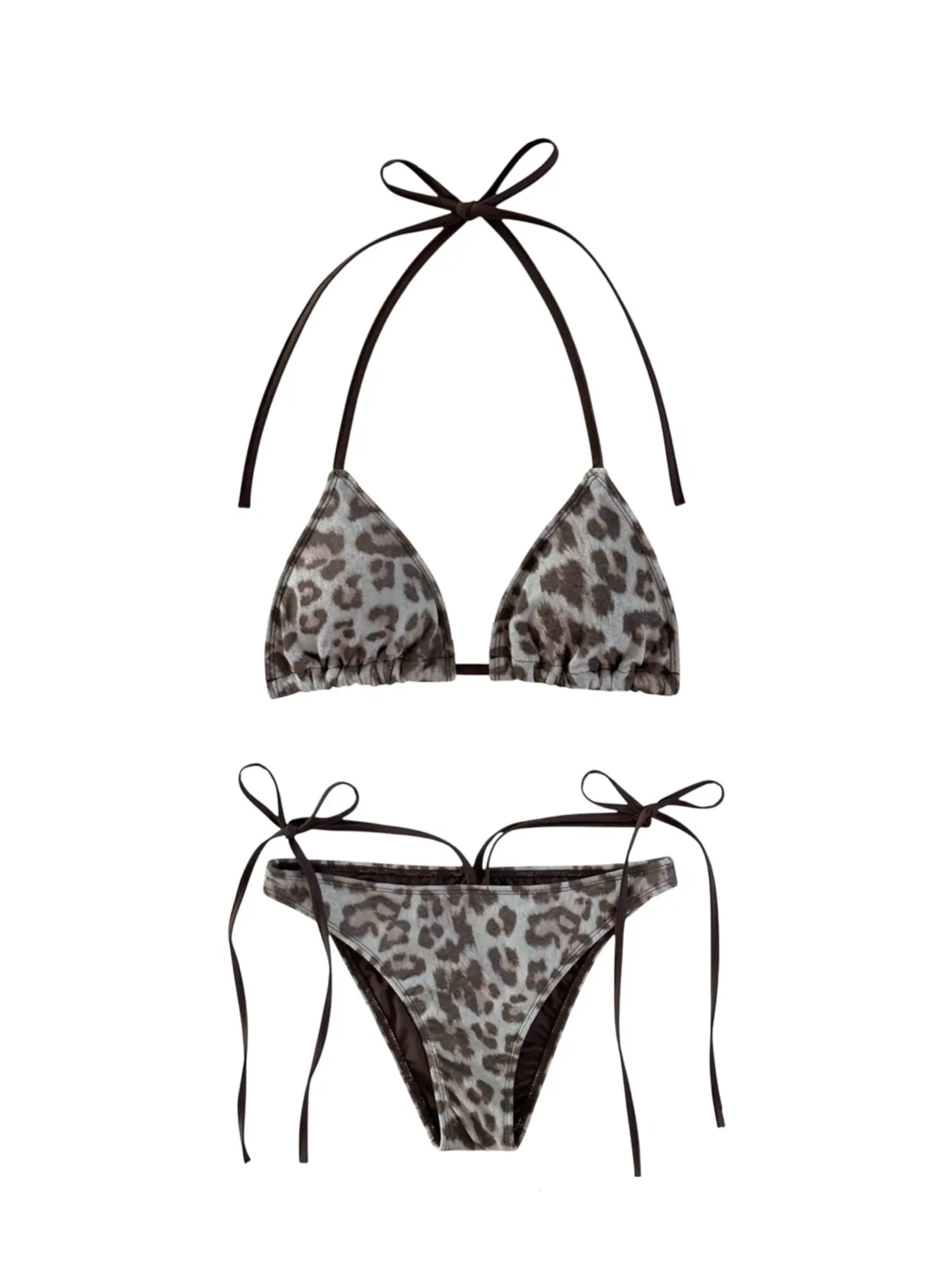 Chic Leopard Print Bikini Set IY514 - Image 9