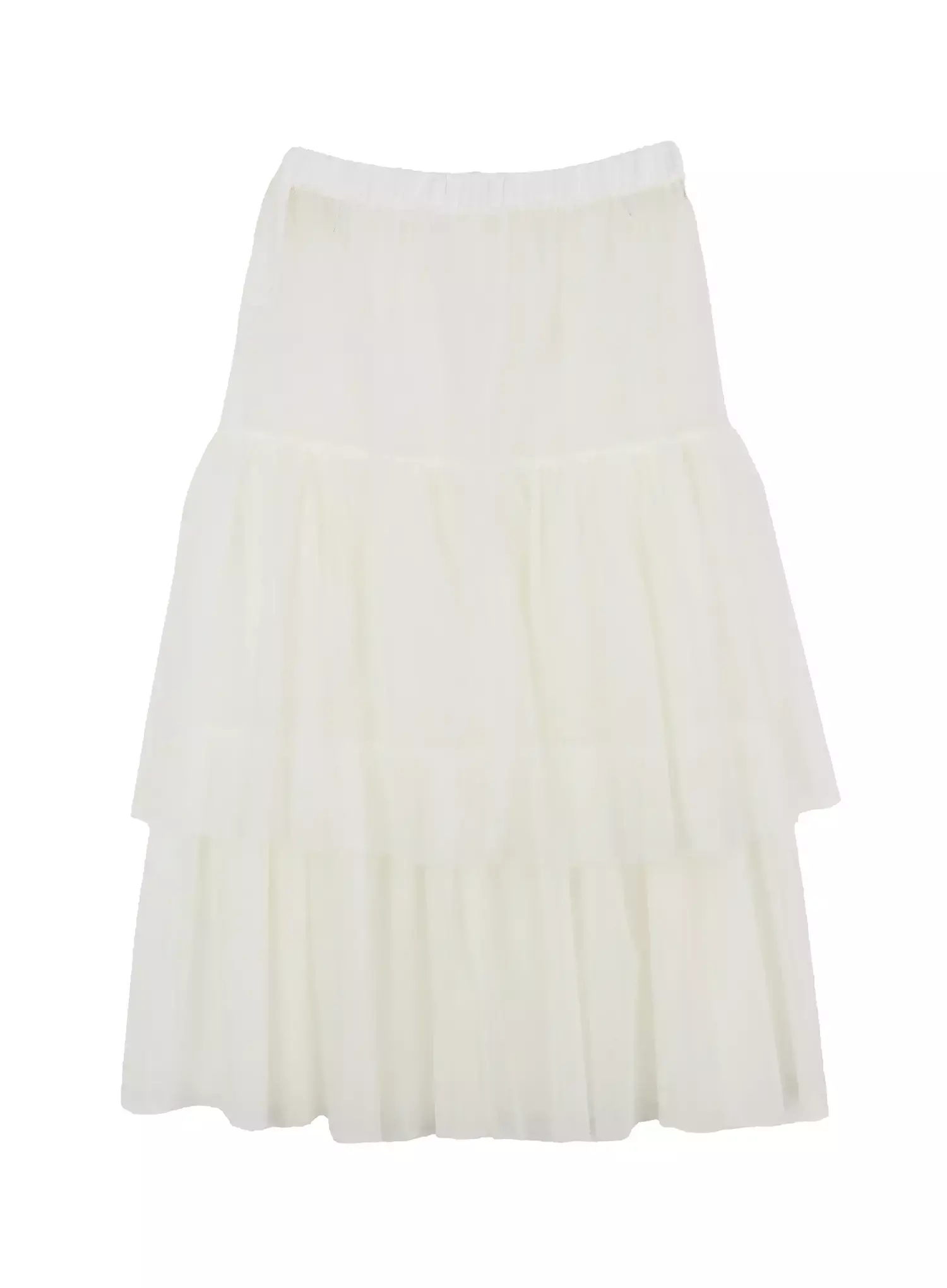 Chiffon Layered Midi Skirt IM523 - Image 14