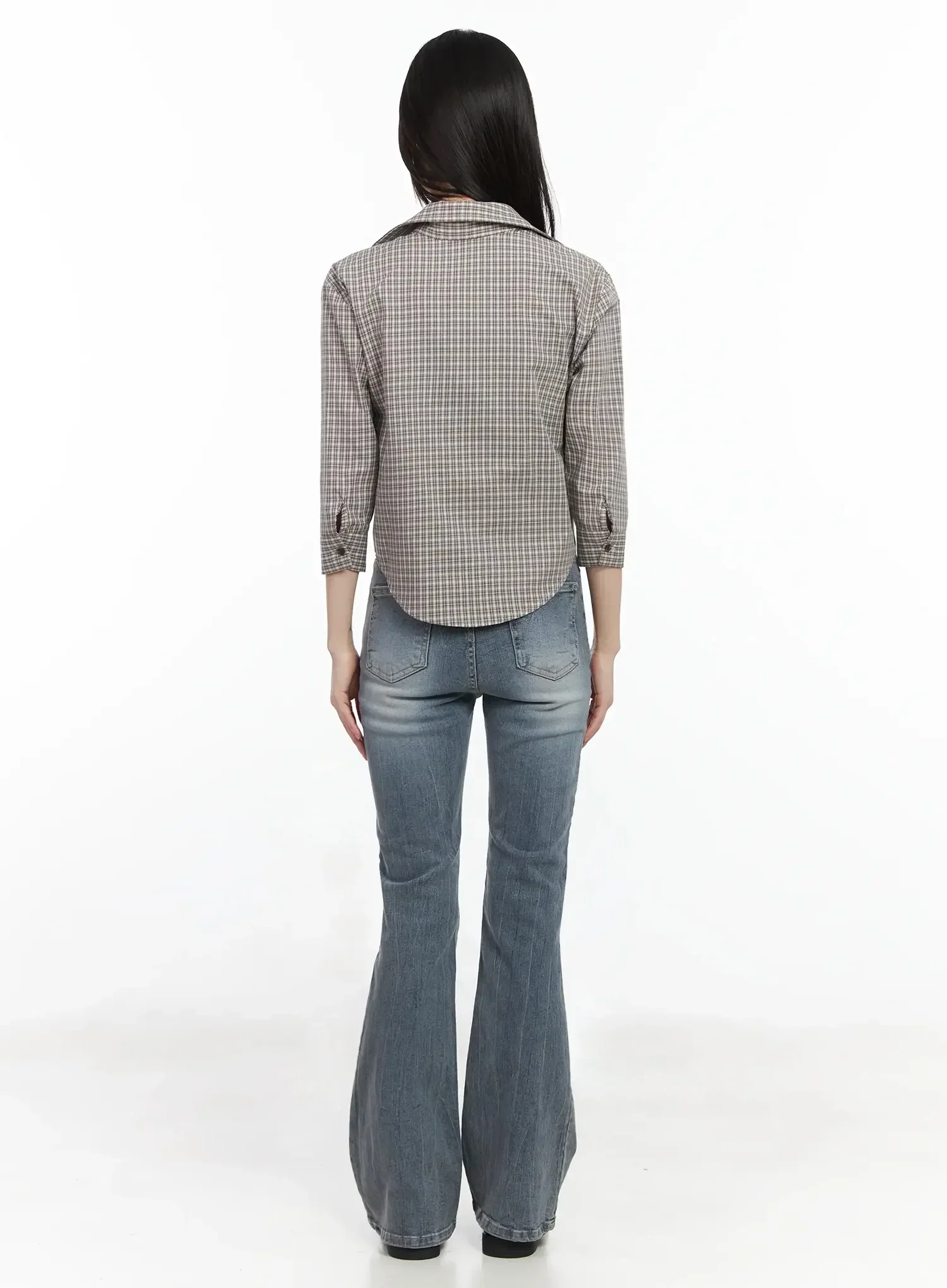 Chlo High-Rise Bootcut Jeans IM523 - Image 9