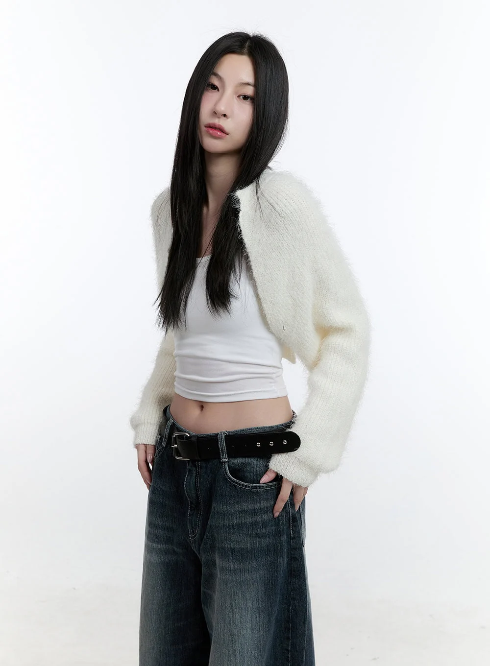 Classic Bolero Knit Cardigan CJ520 - Image 9