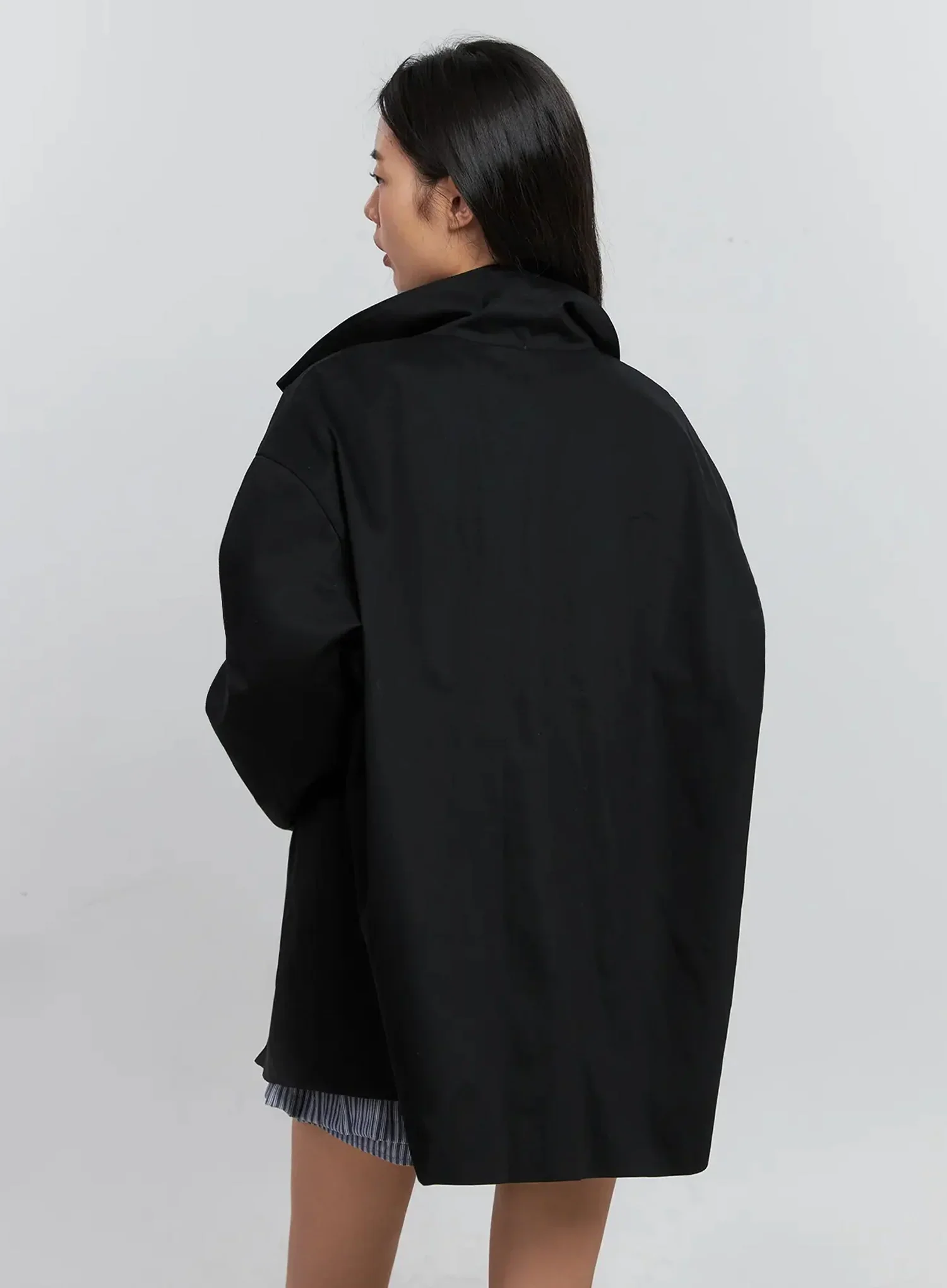 Classic Button-Up Jacket IS515 - Image 11