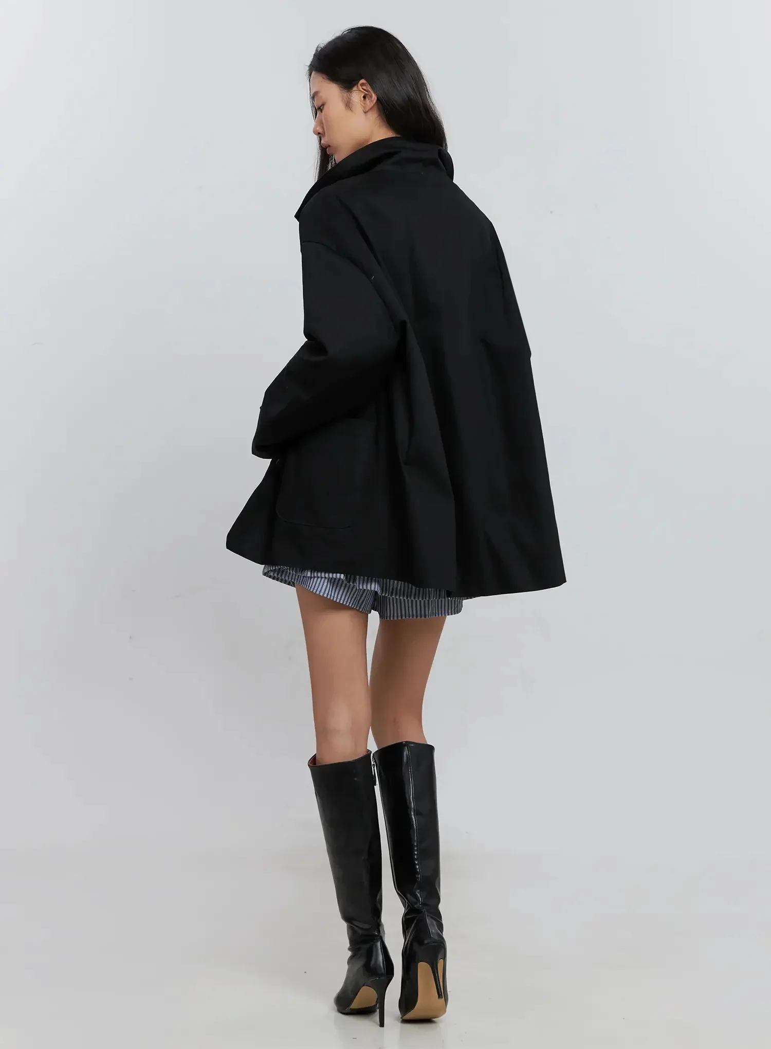 Classic Button-Up Jacket IS515 - Image 13