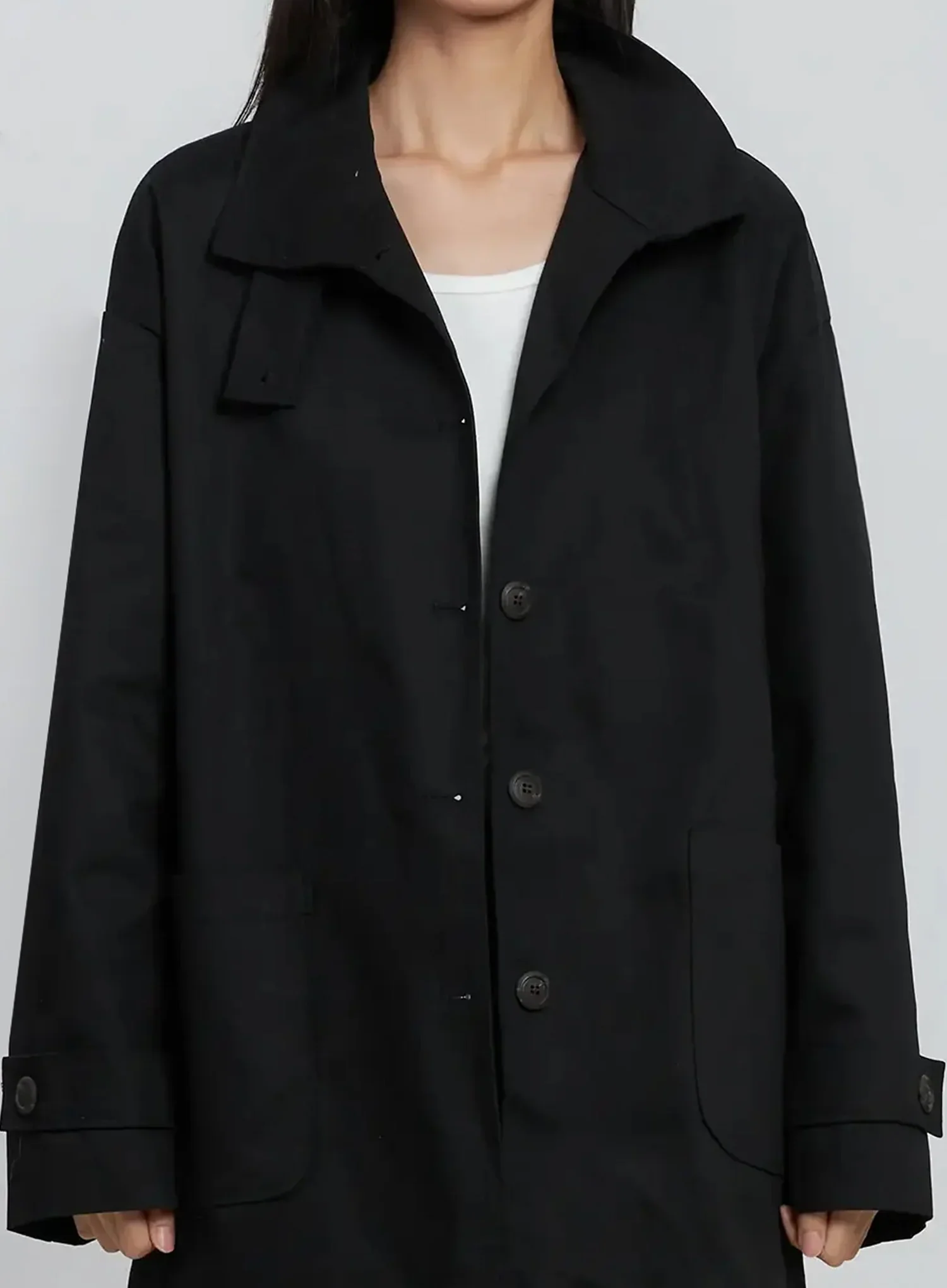 Classic Button-Up Jacket IS515 - Image 2