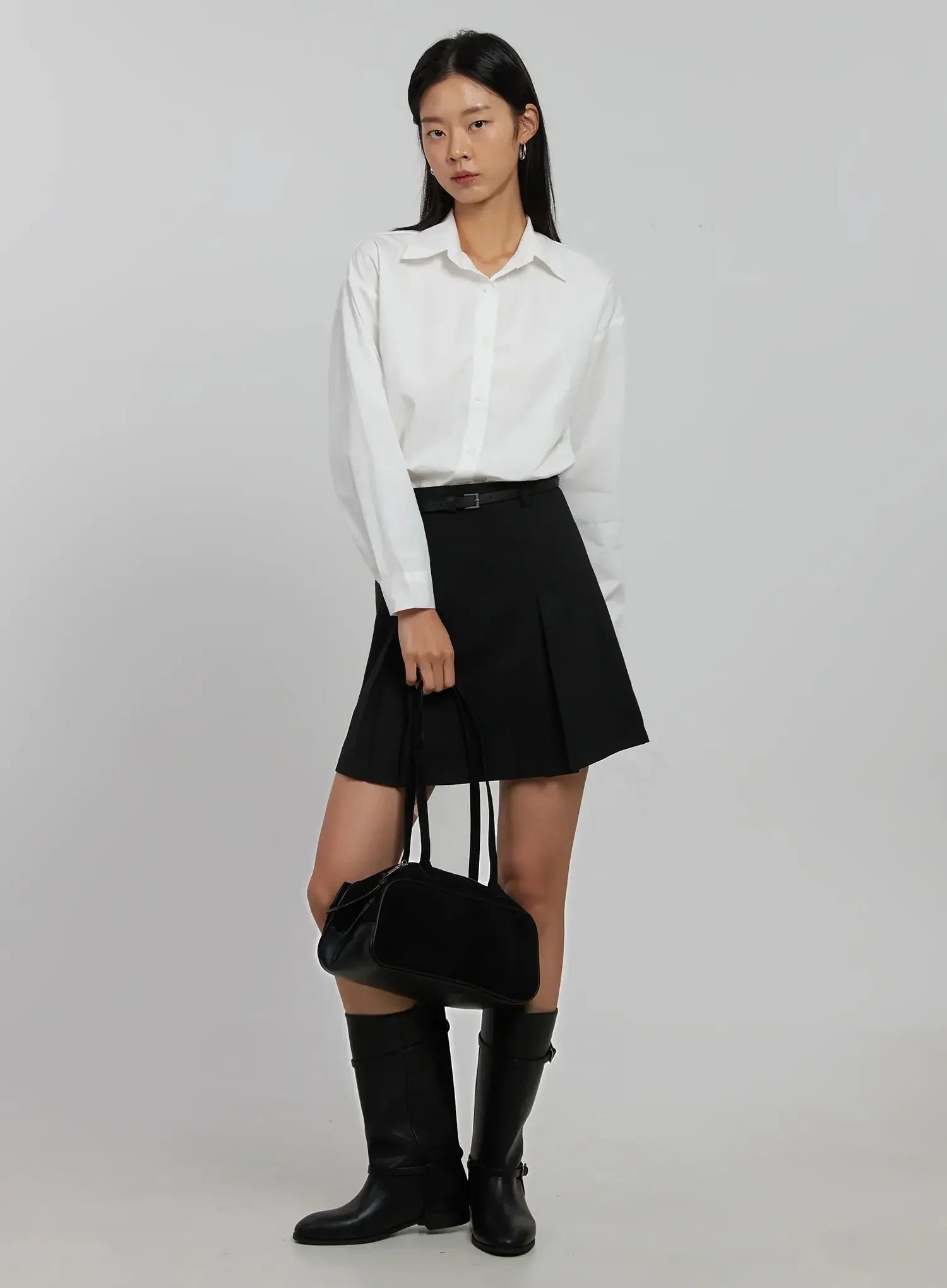 Classic Button-Up Shirt IJ508