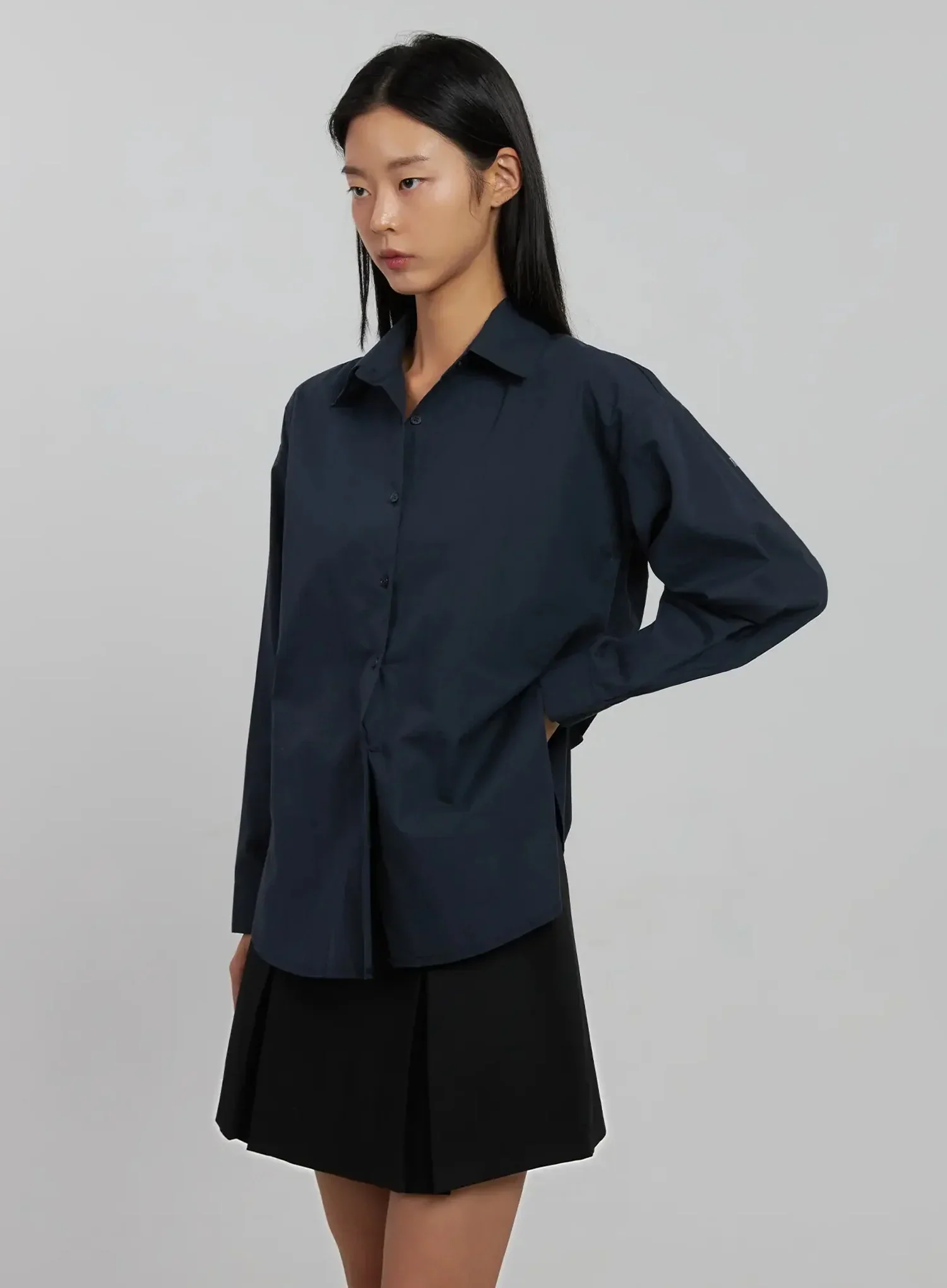 Classic Button-Up Shirt IJ508 - Image 12