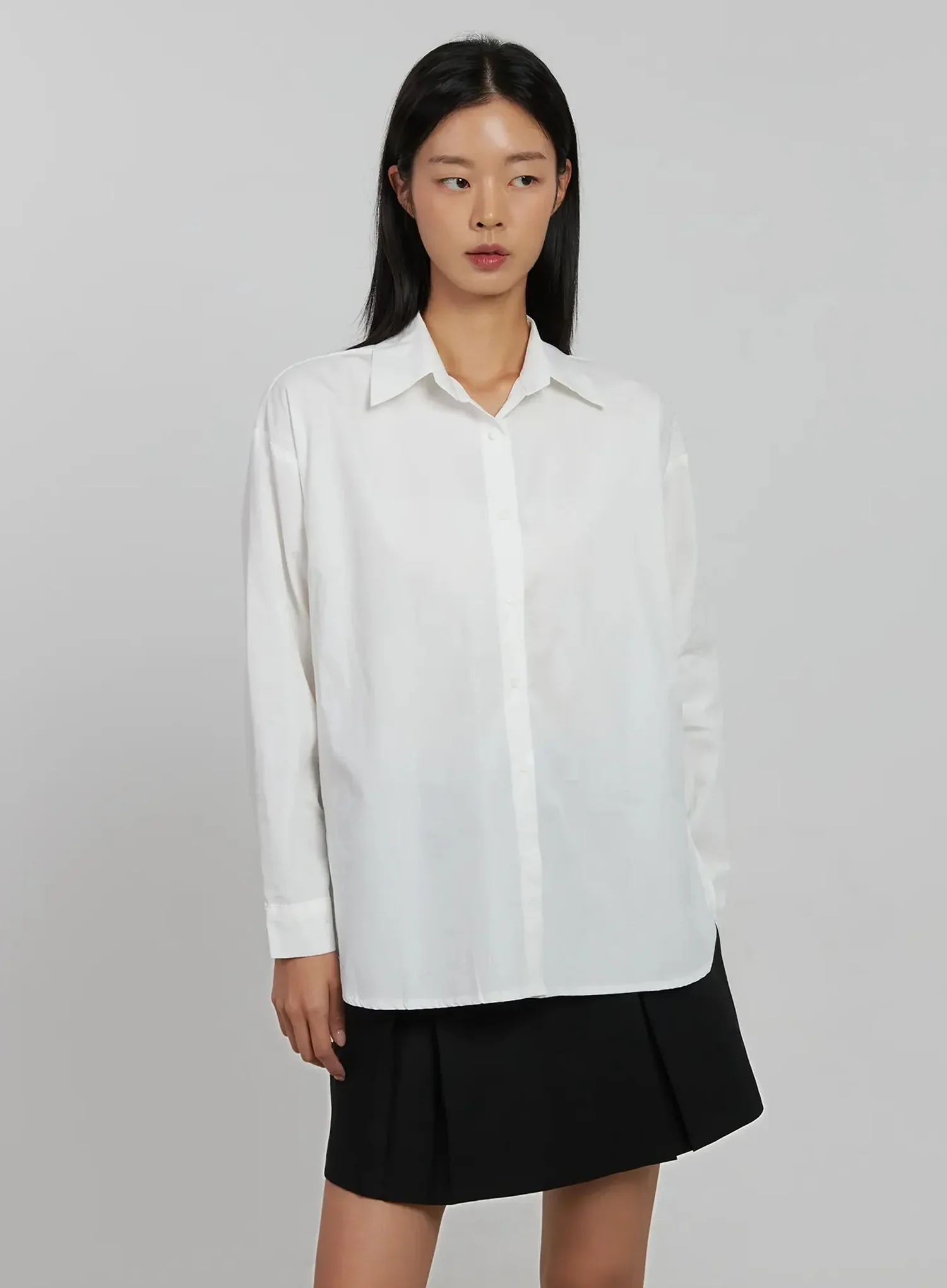 Classic Button-Up Shirt IJ508 - Image 2