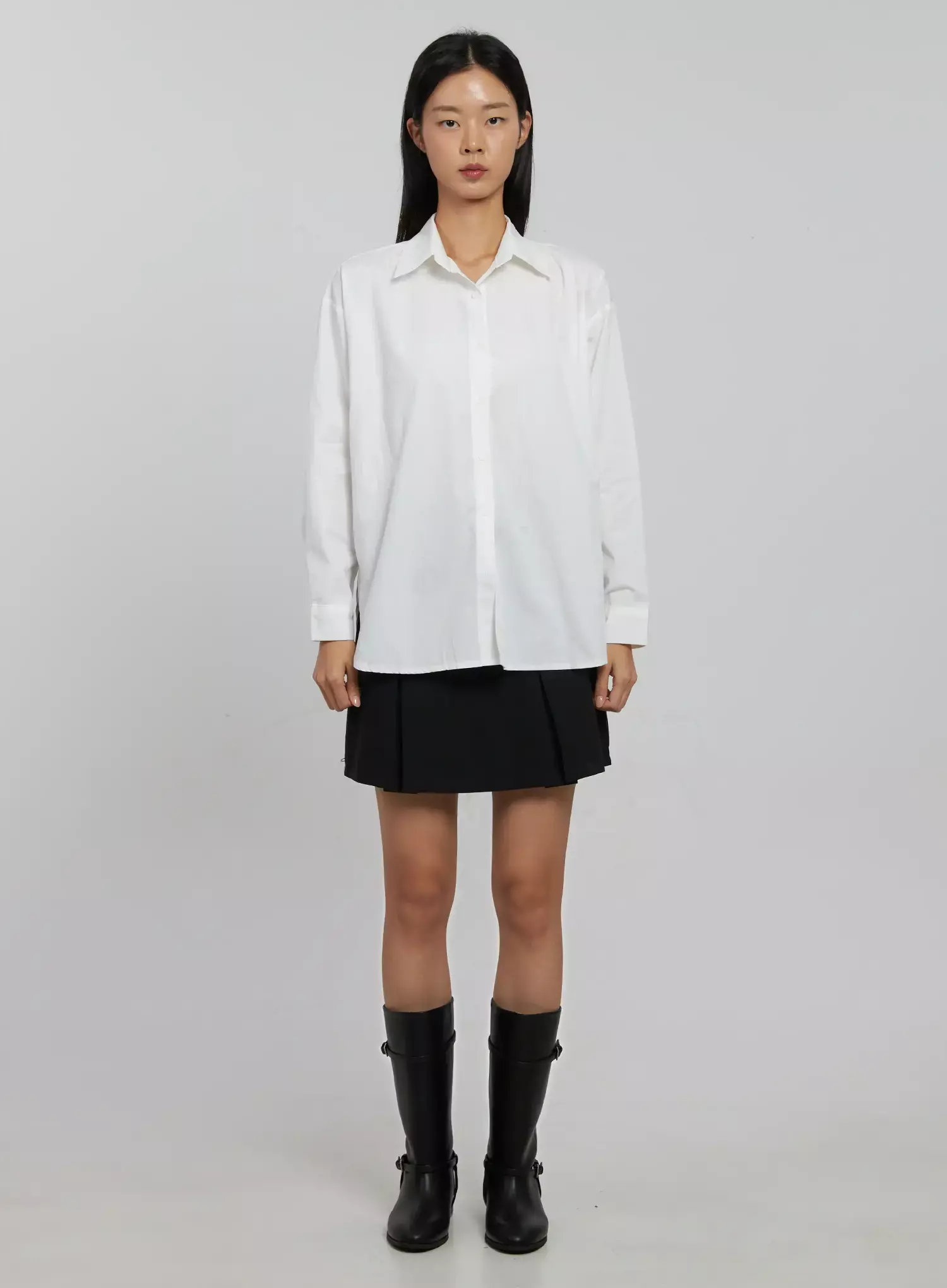 Classic Button-Up Shirt IJ508 - Image 4