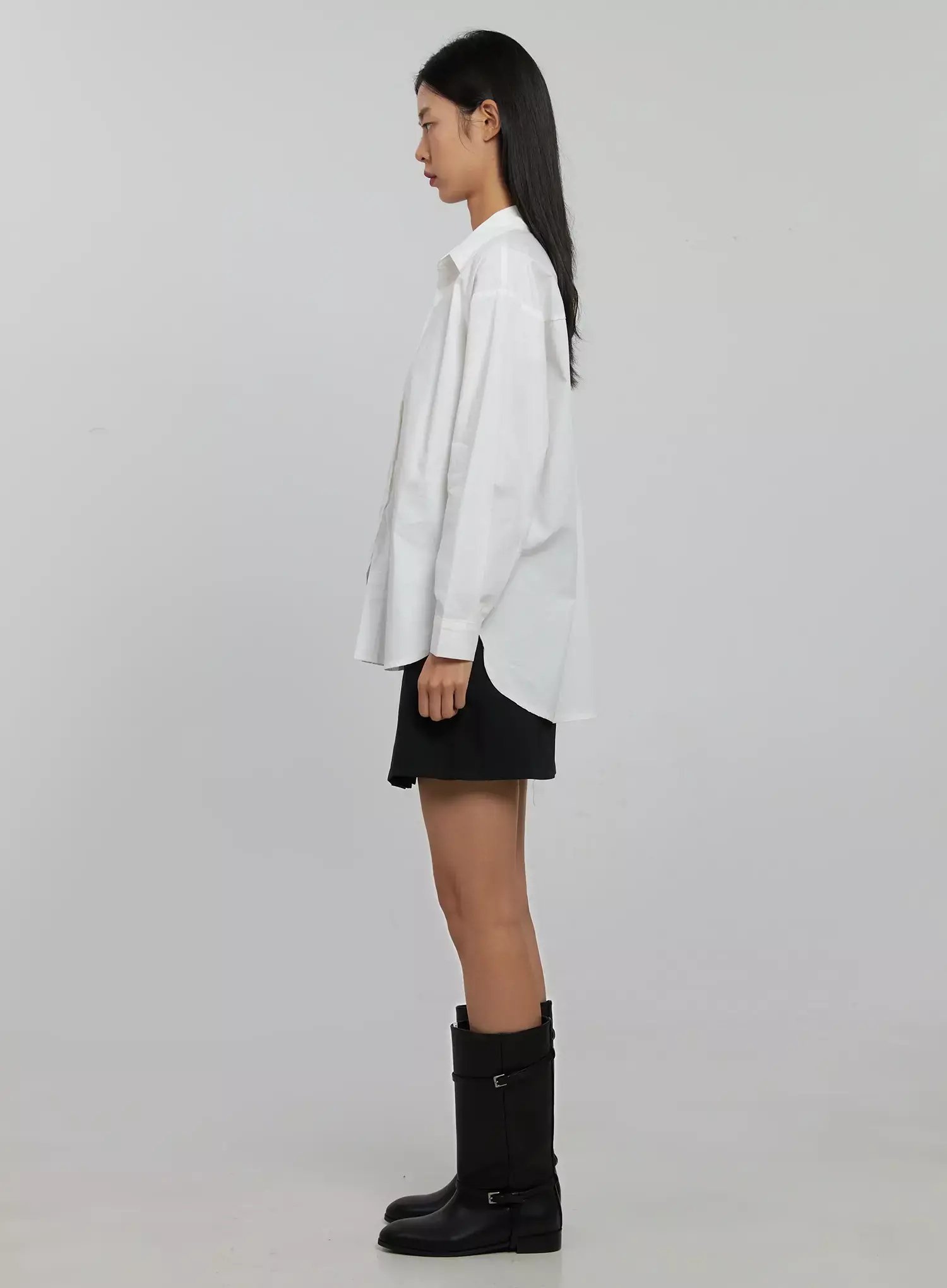 Classic Button-Up Shirt IJ508 - Image 5