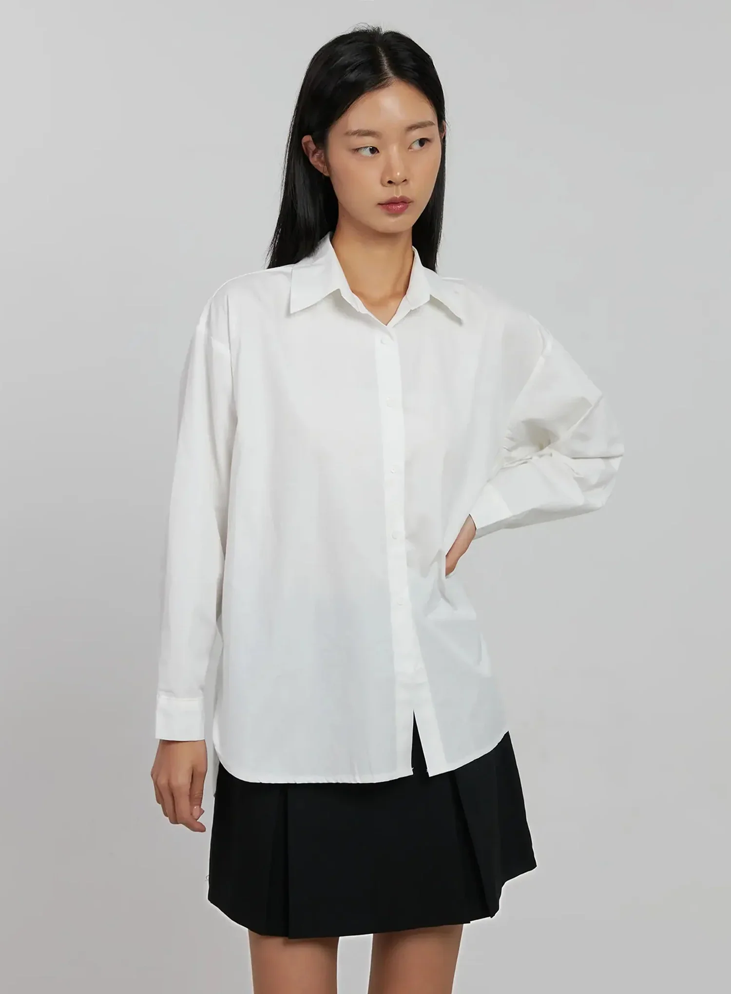 Classic Button-Up Shirt IJ508 - Image 7