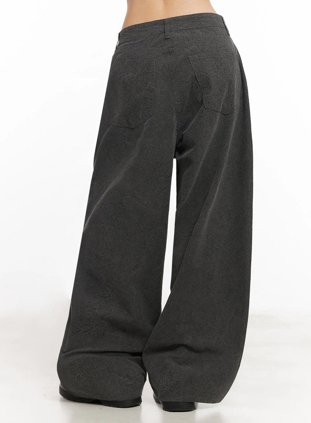 Classic Cotton Wide-Leg Pants IY529 - Image 11