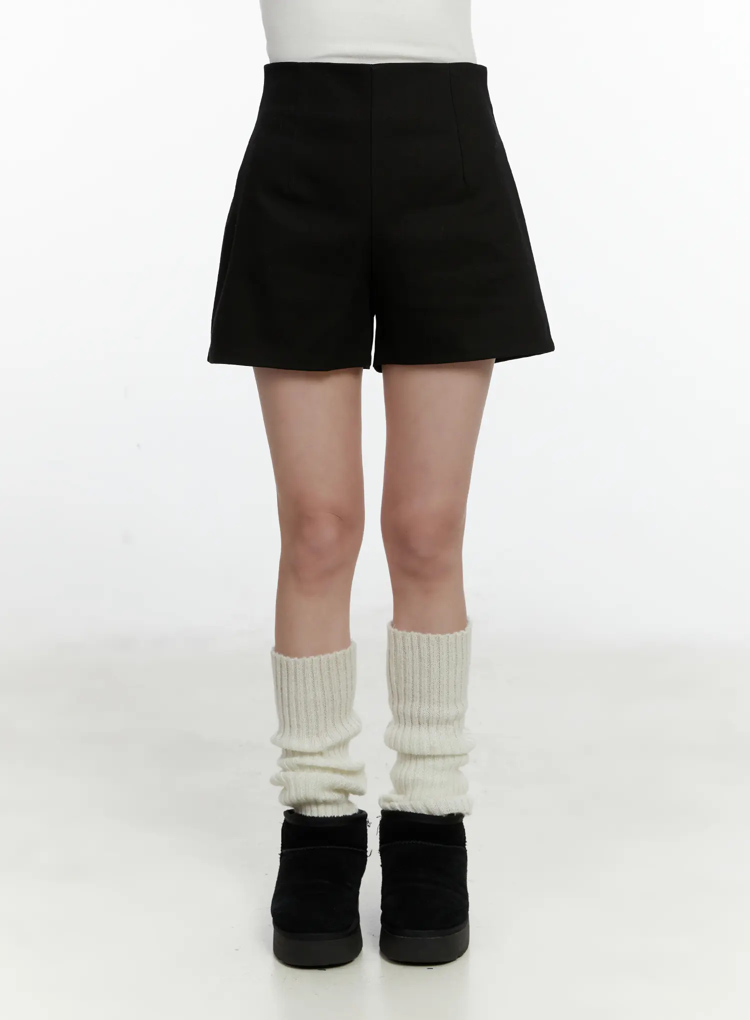 Classic High-Waist Cotton Short F502 - Image 8
