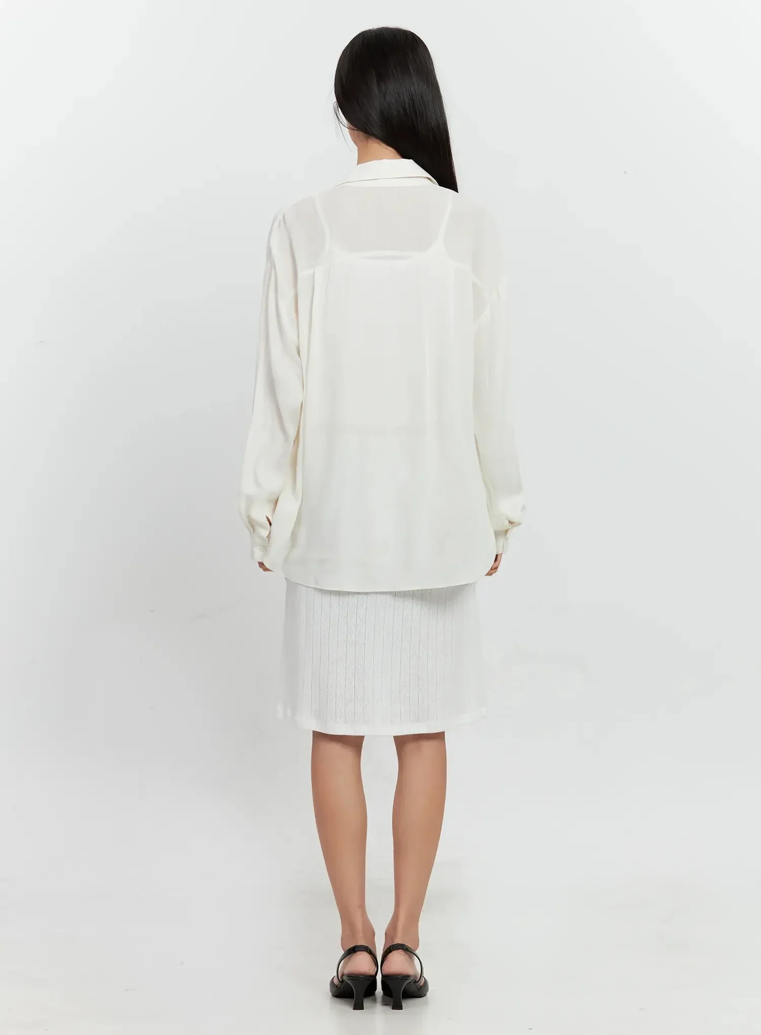 Classic Long-Sleeve Button-Up IL528 - Image 7