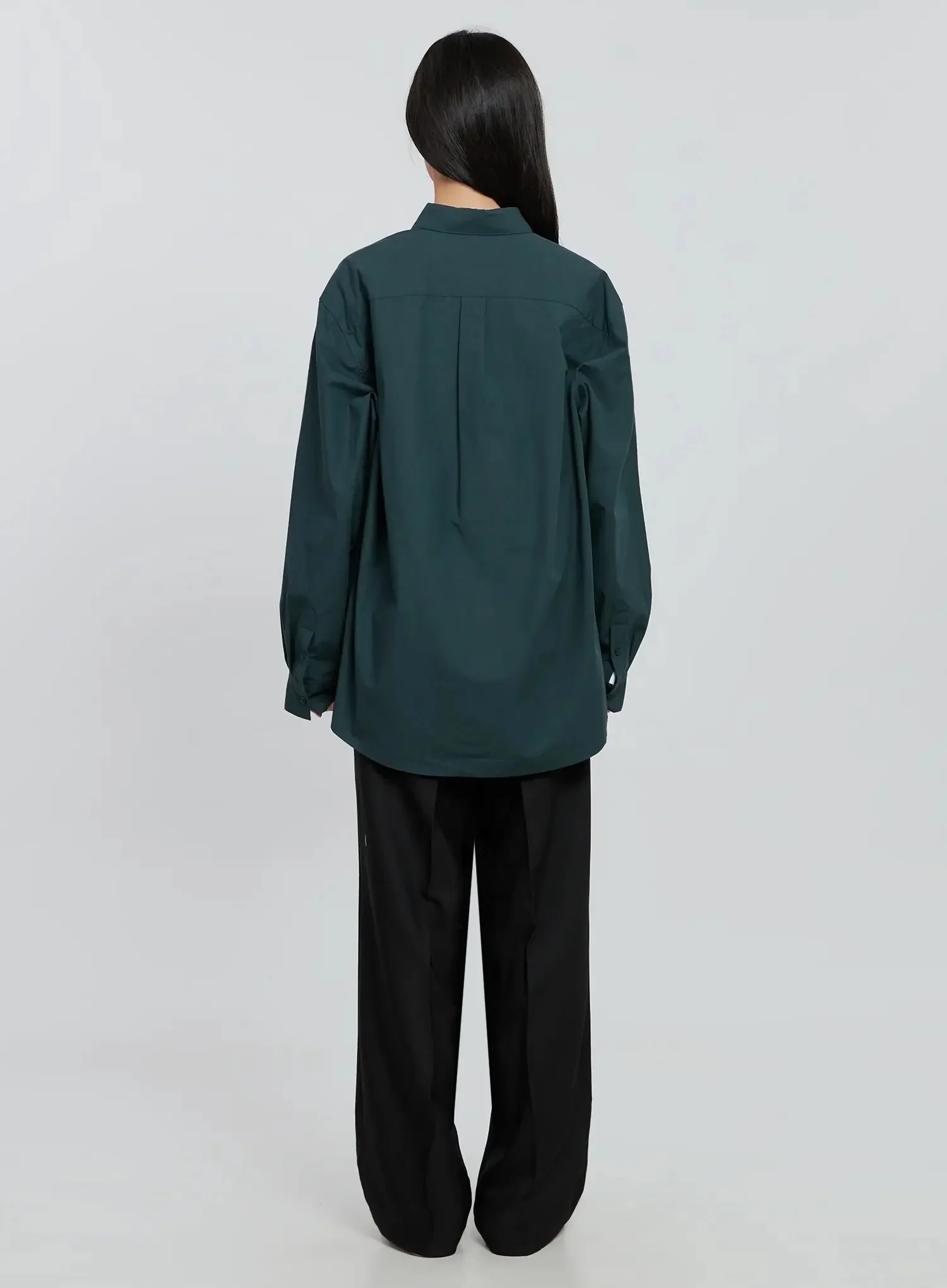 Classic Oversized Shirt IN507 - Image 10