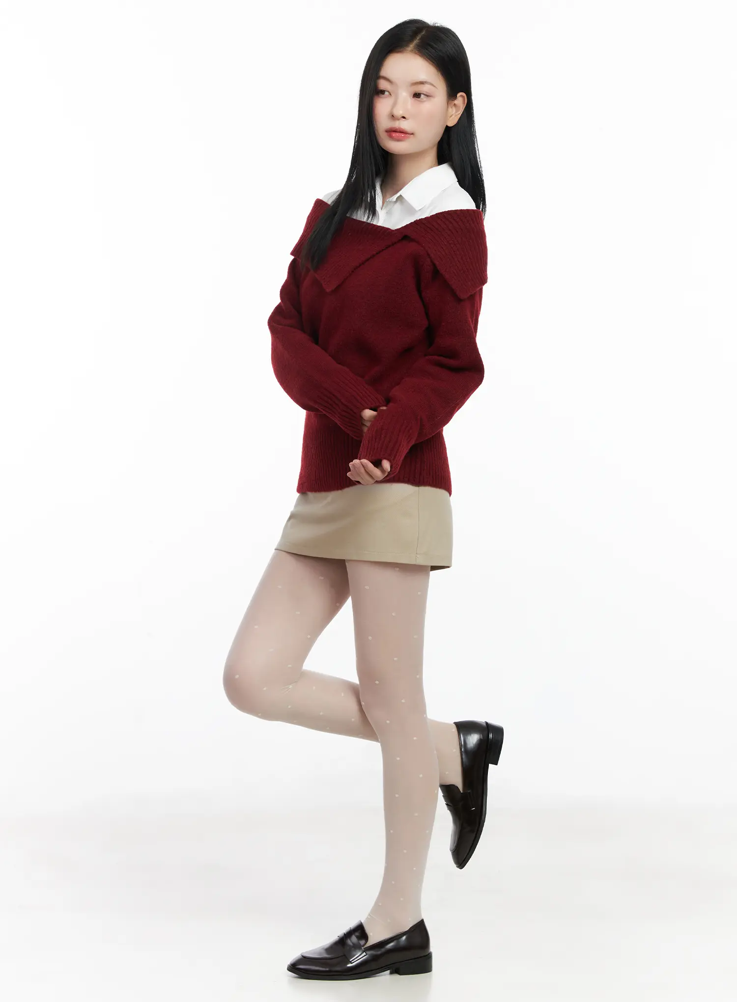Classic Pencil Mini Skirt CJ520 - Image 3