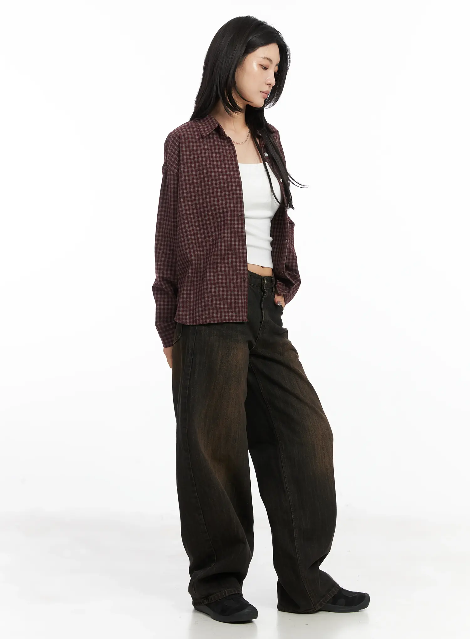 Classic Plaid Flannel Shirt CD502 - Image 6