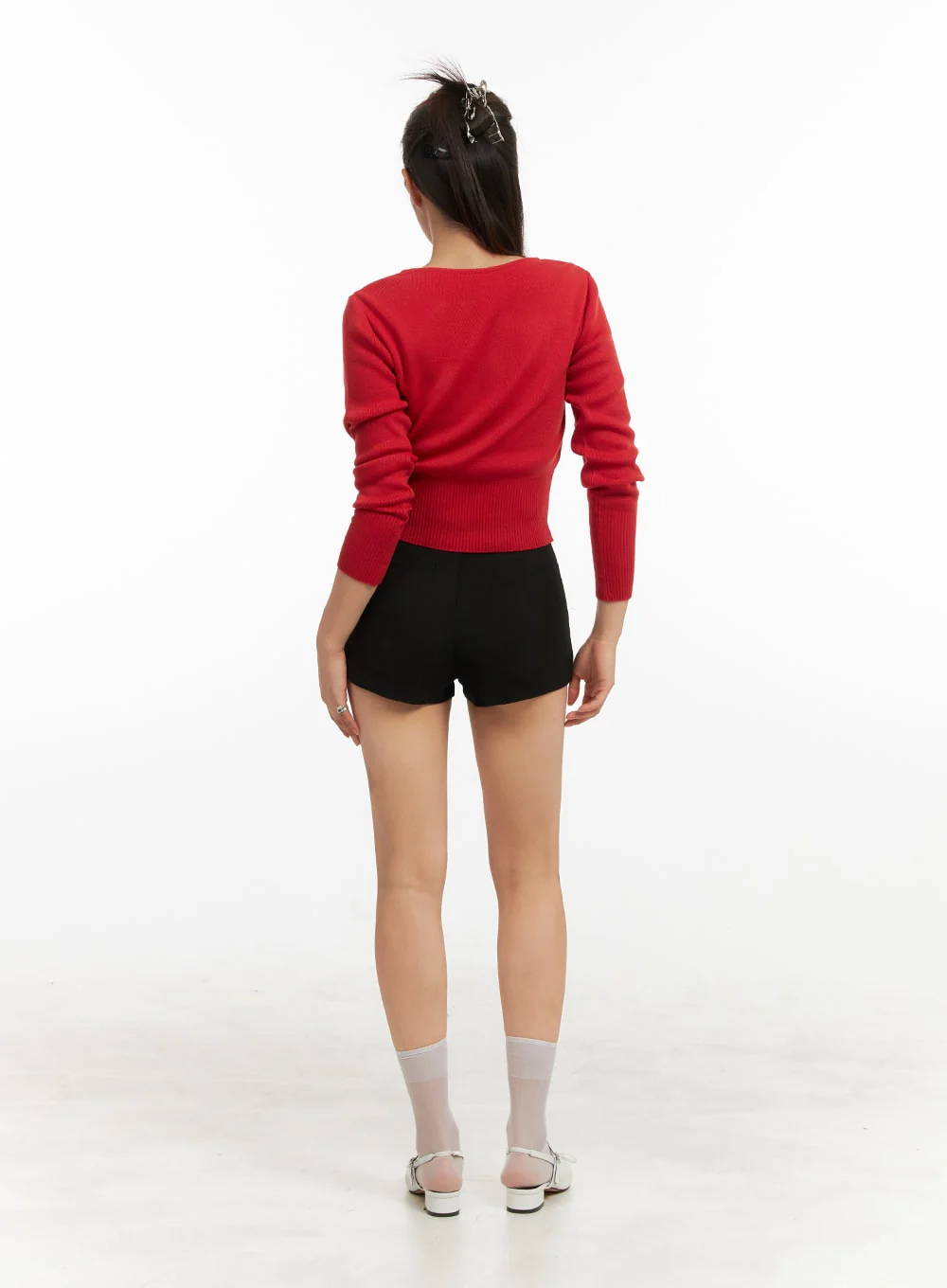 Classic Round Neck Sweater OA429 - Image 3