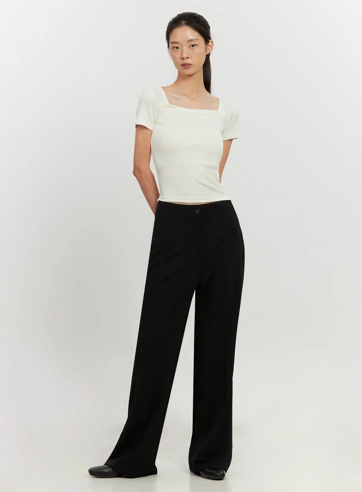 Classic Square-Neck Top IL528 - Image 15
