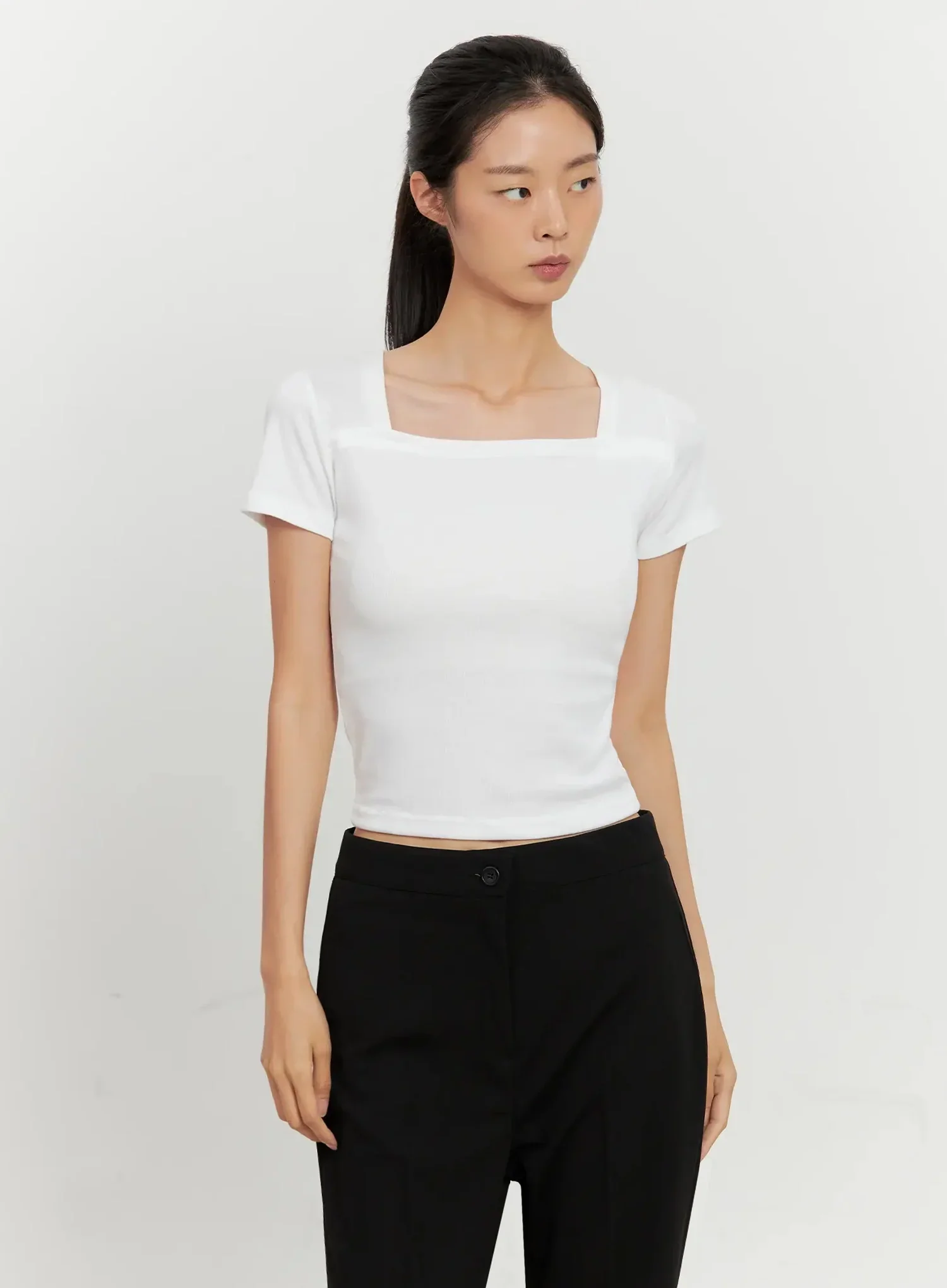 Classic Square-Neck Top IL528 - Image 20