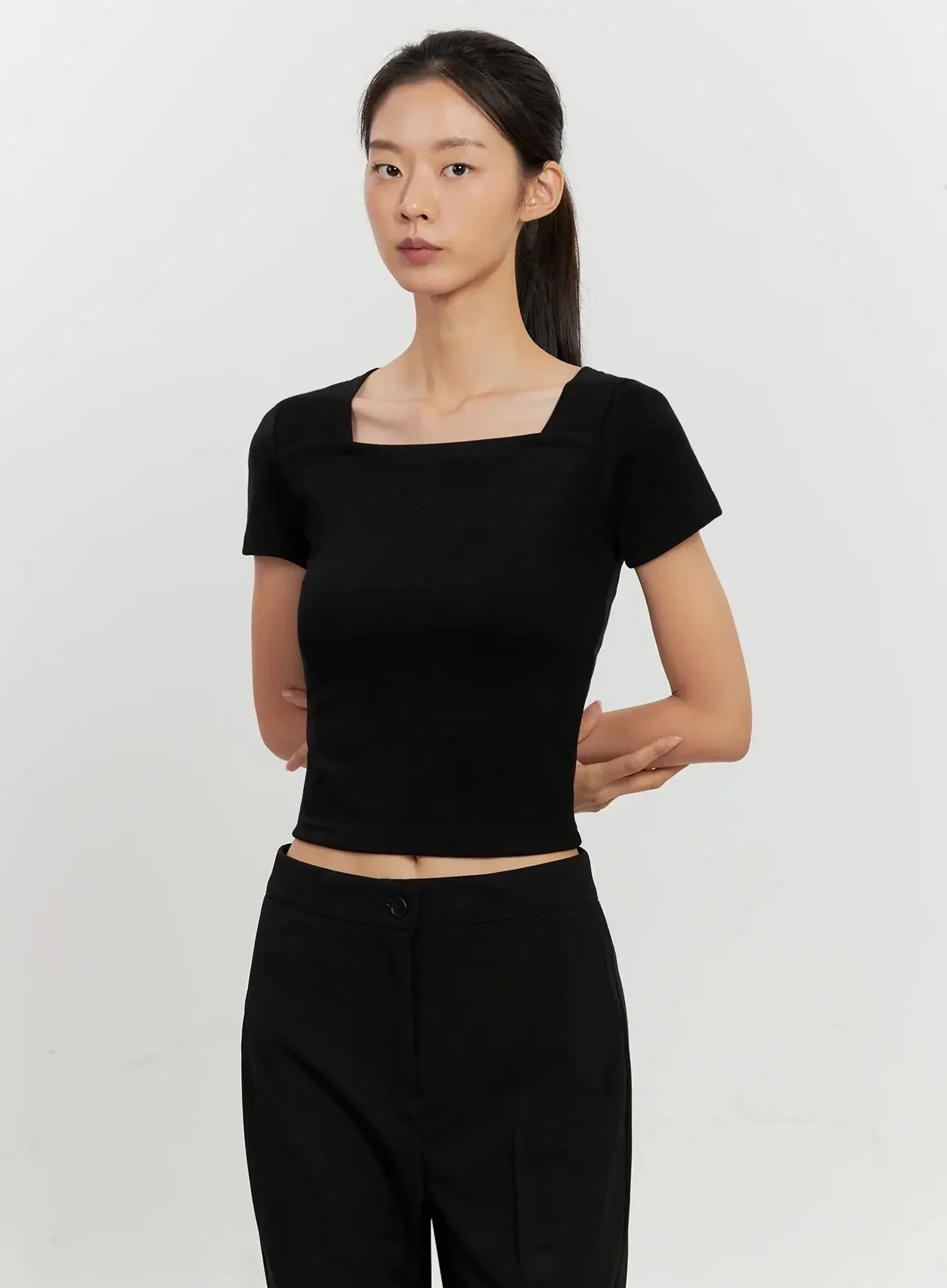 Classic Square-Neck Top IL528 - Image 21