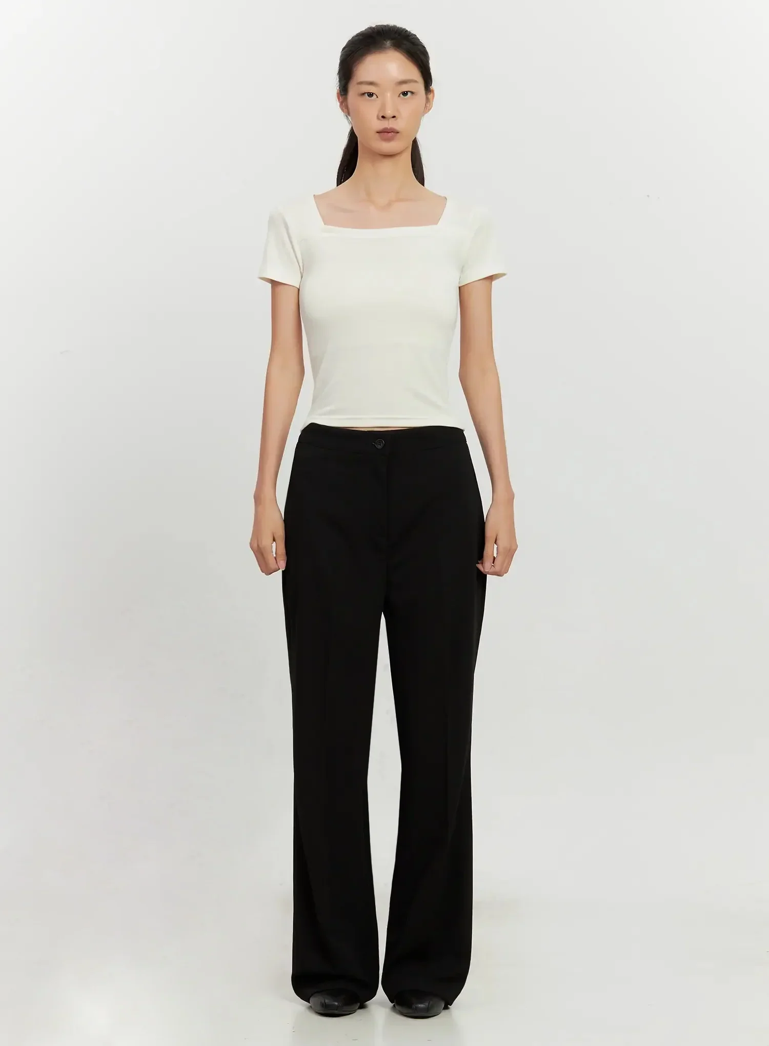 Classic Square-Neck Top IL528 - Image 5