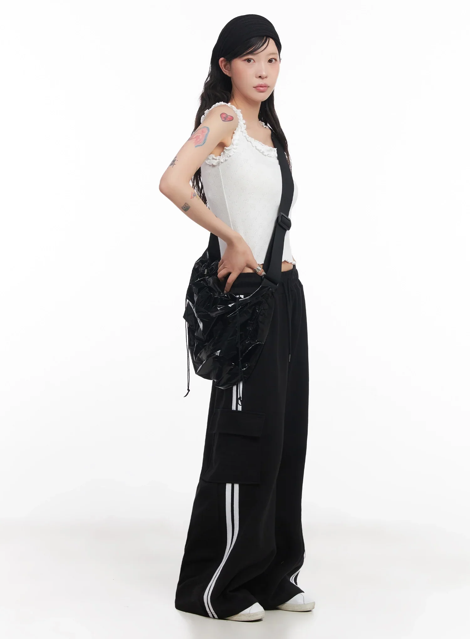 Classic Striped Sweatpant Joggers IC503 - Image 2