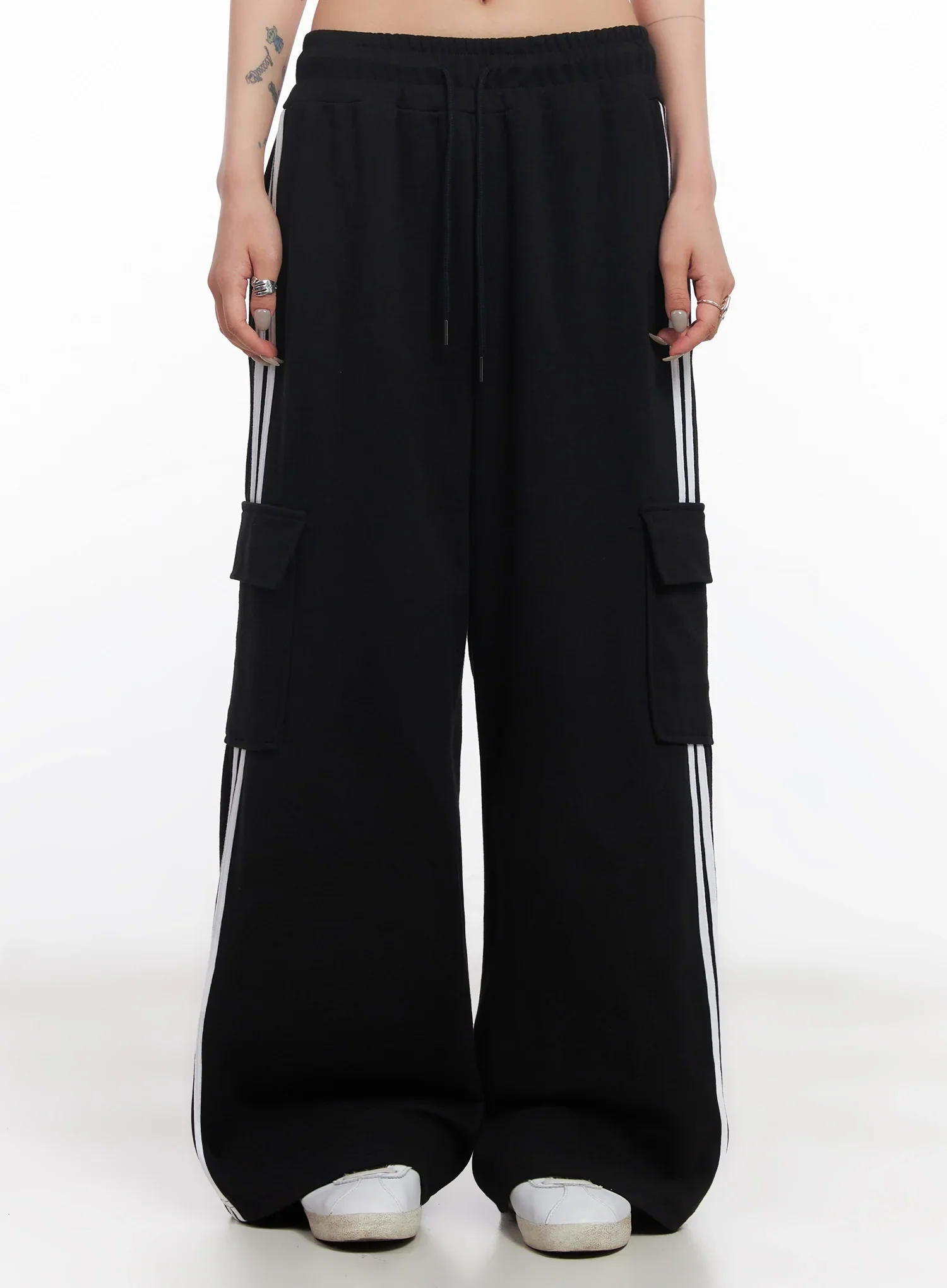 Classic Striped Sweatpant Joggers IC503 - Image 4