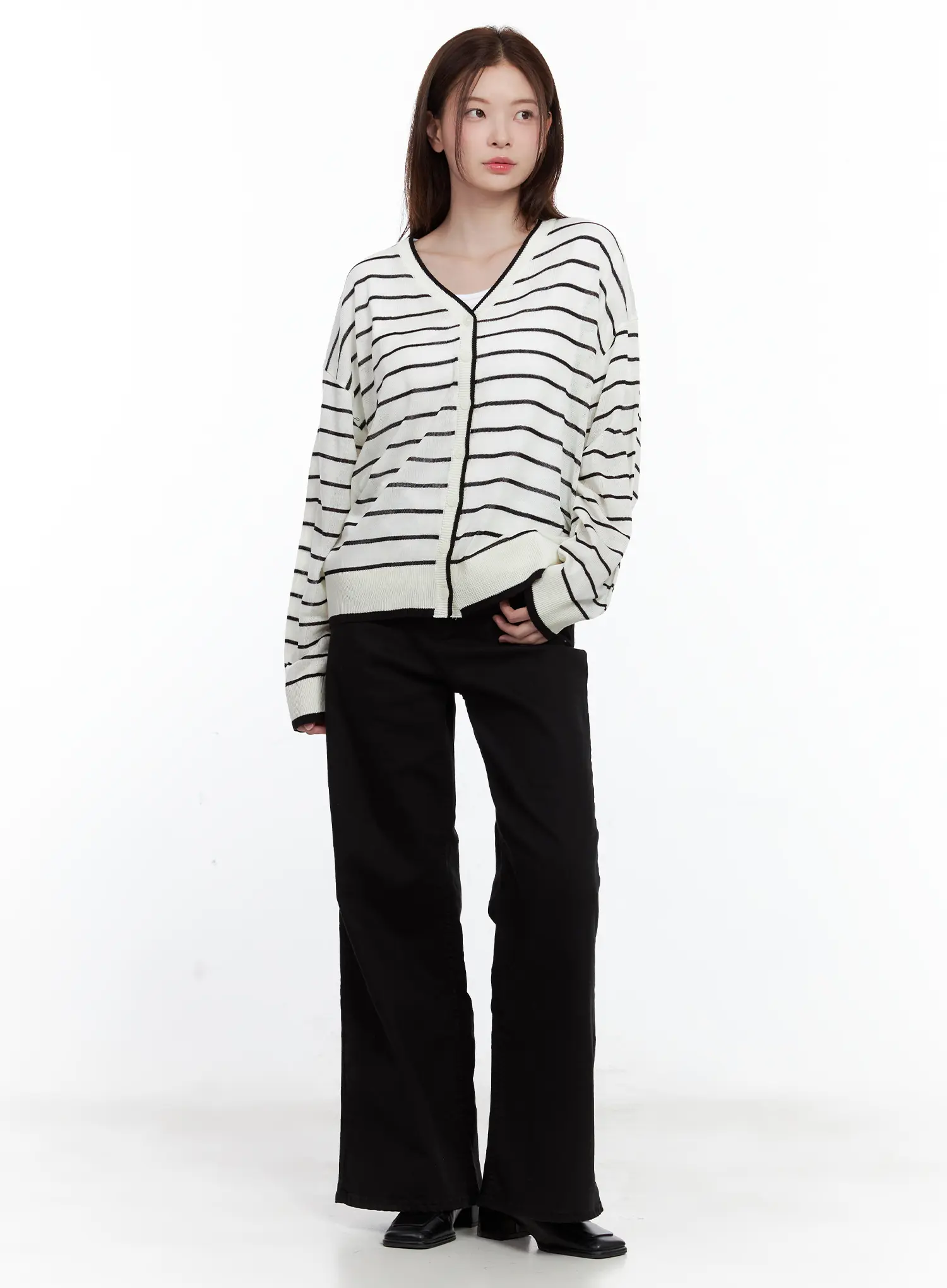 Classic Wide-Leg Trousers CL502 - Image 2