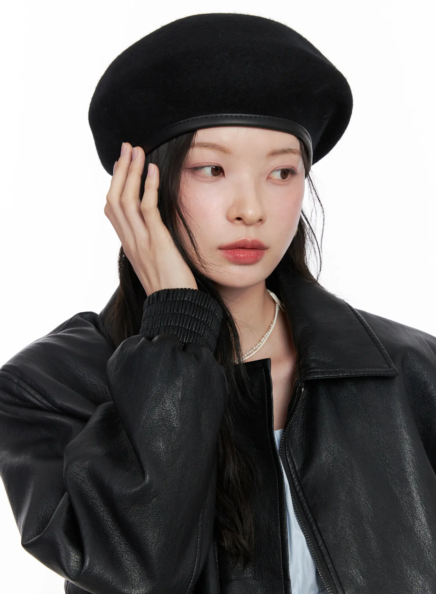 Classic Wool-Blend Beret CN504
