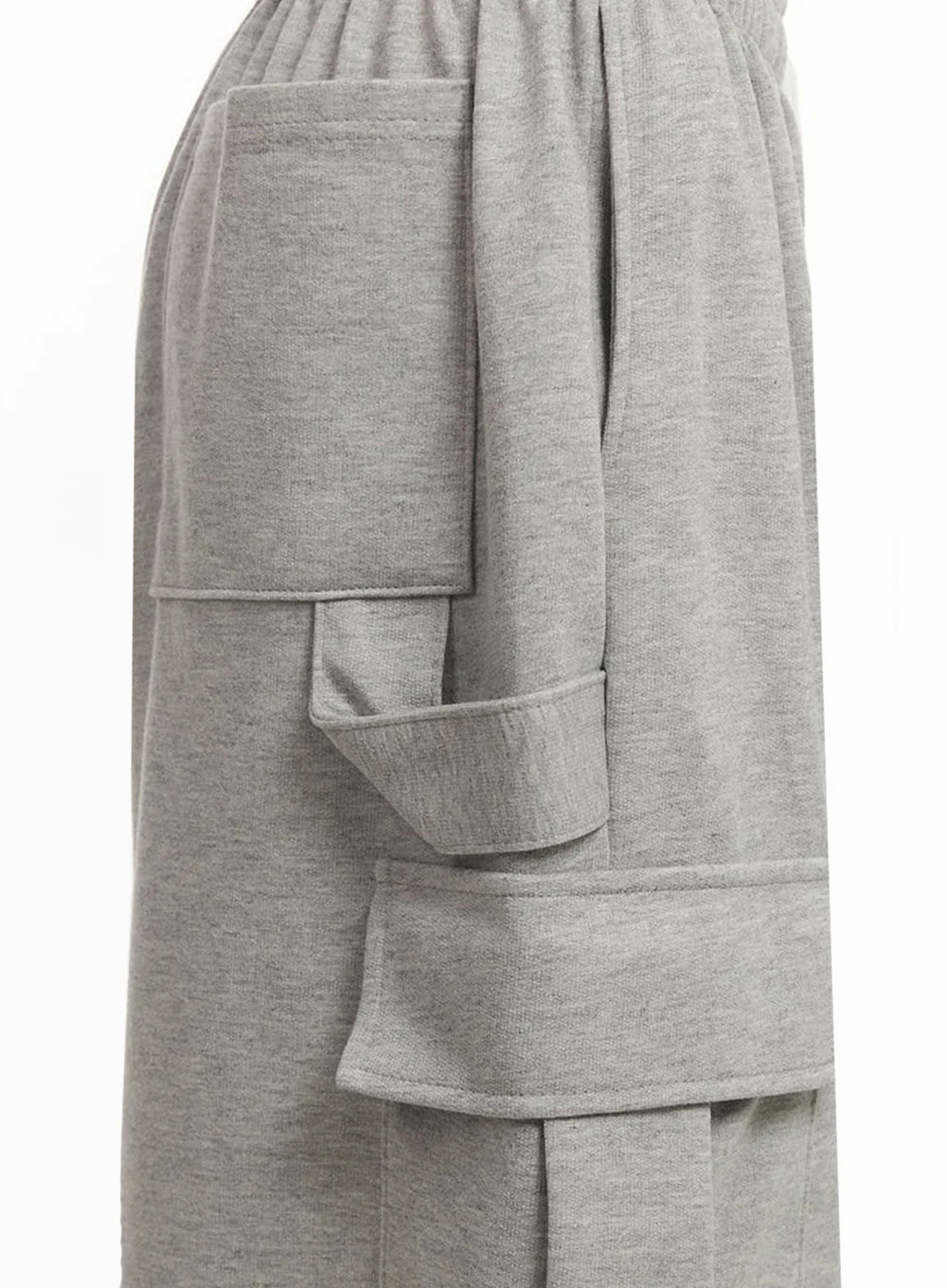 Comfy Cargo Wide-Fit Sweatpants IA504 - Image 5