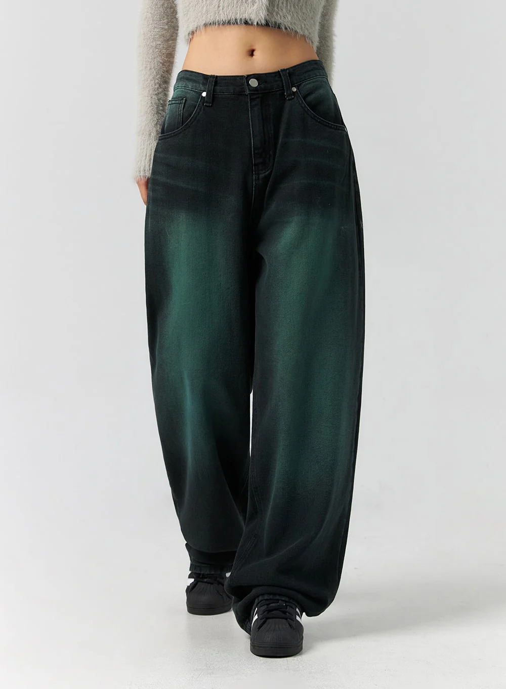 Comfy Wide Leg Color Jeans CS305 - Image 9