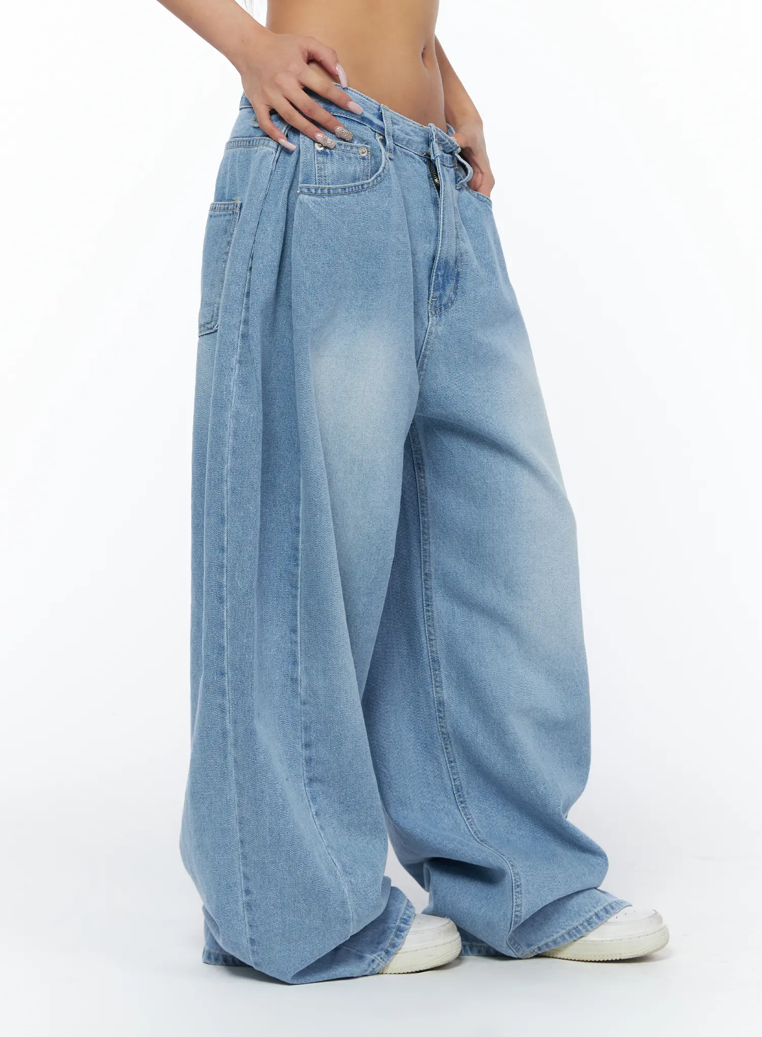 Connie Wide Leg Jeans CA516 - Image 3