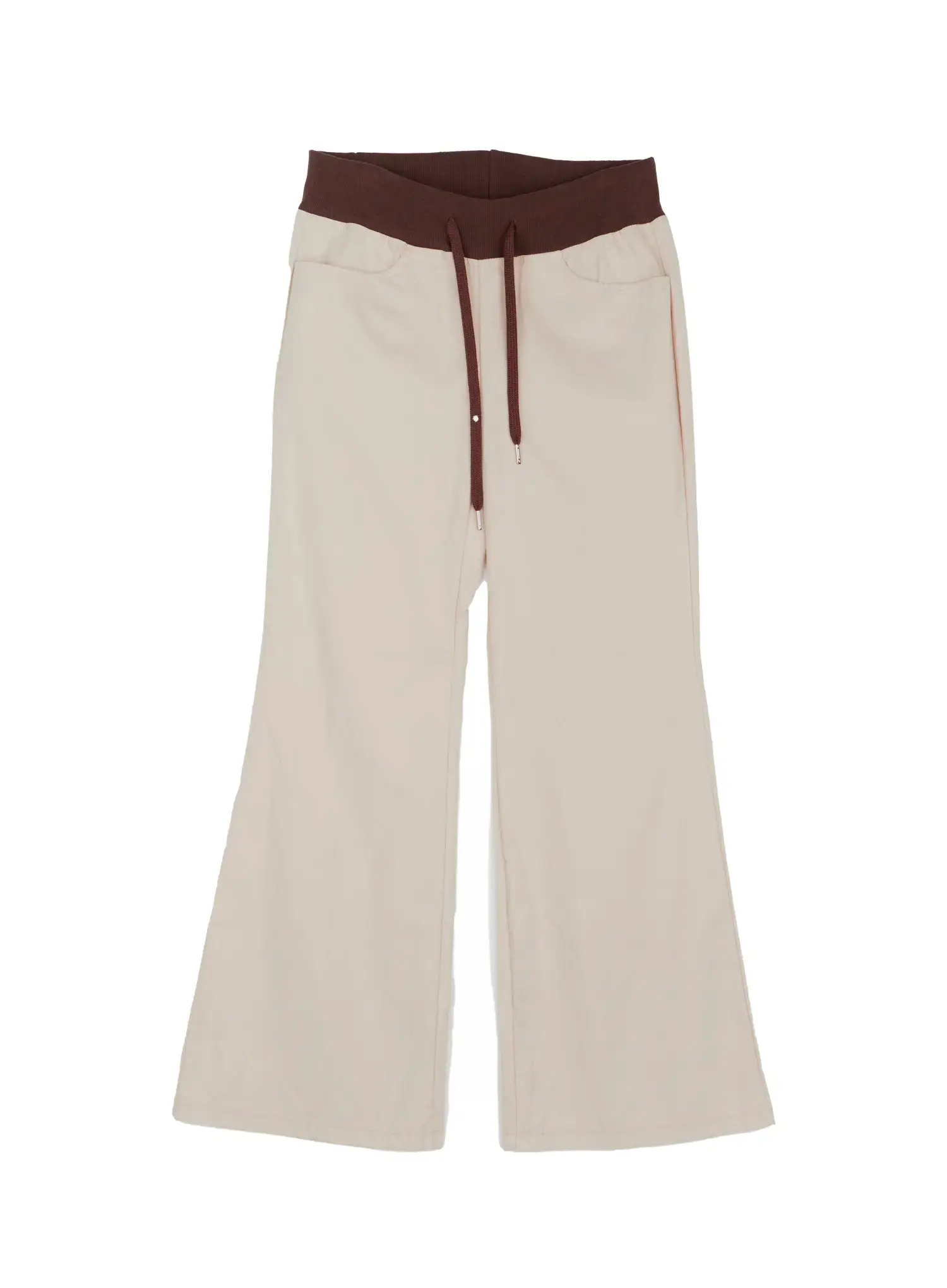 Contrast Bootcut Cotton Pants CO515 - Image 12