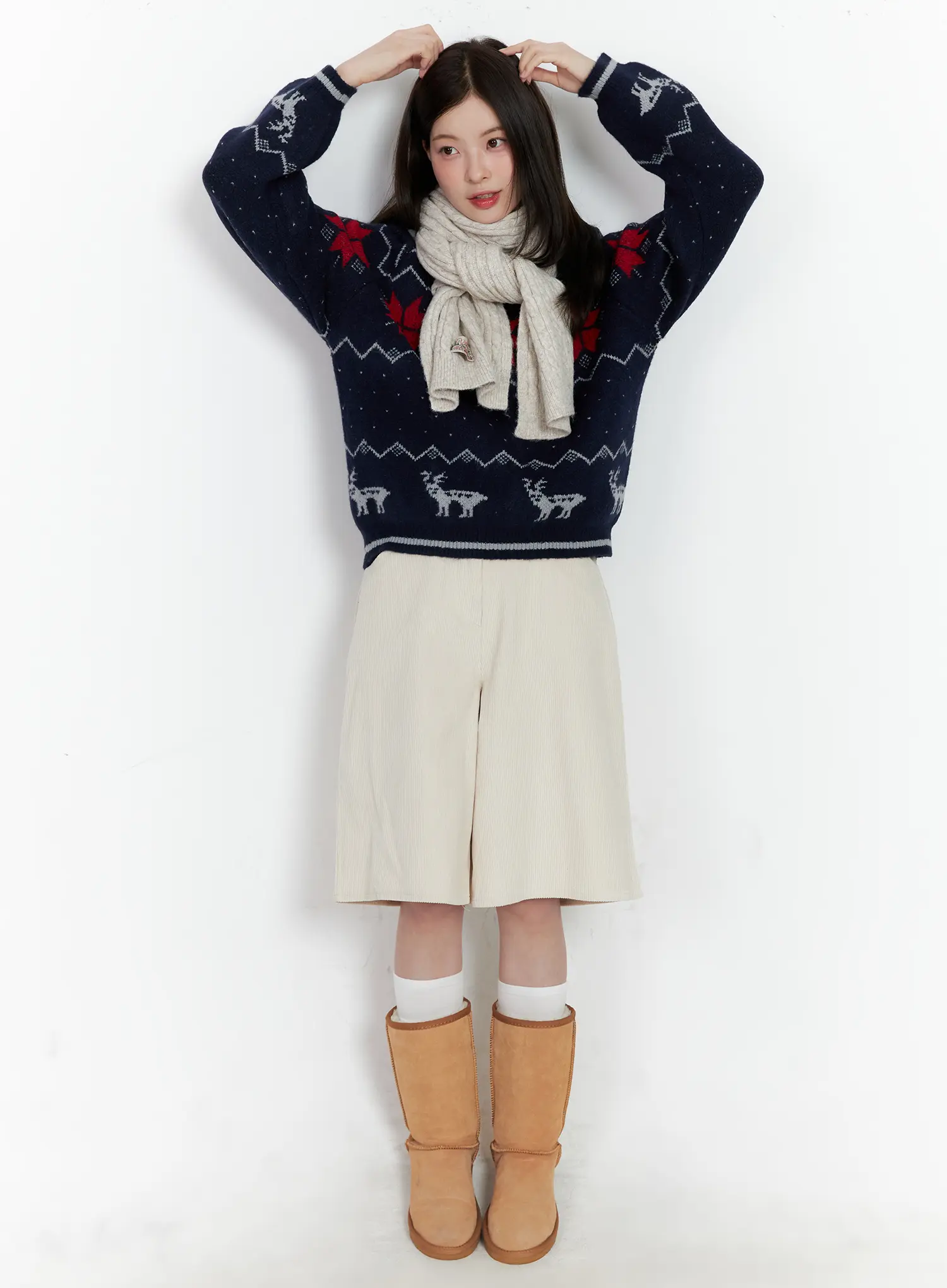 Corduroy Bermuda Shorts CN519