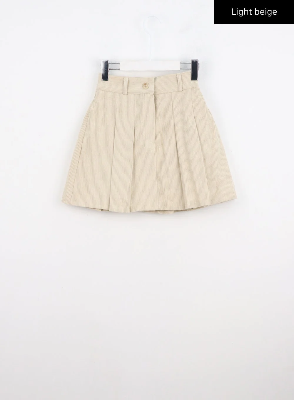 Corduroy Pleated Mini Skirt CO330 - Image 8